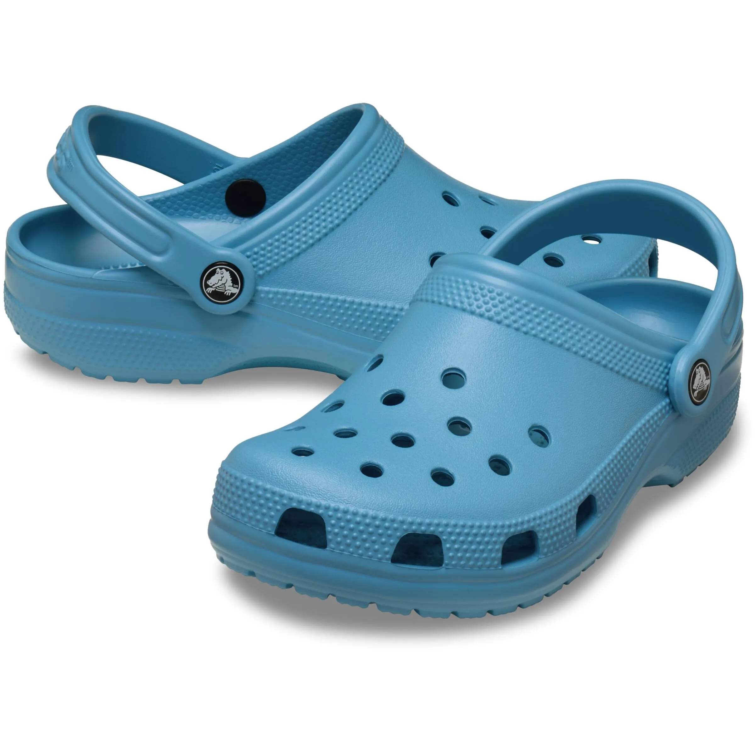 Crocs Zoccolo Classico per Bambini Unisex, Blu Elite, 36 - immagine 6