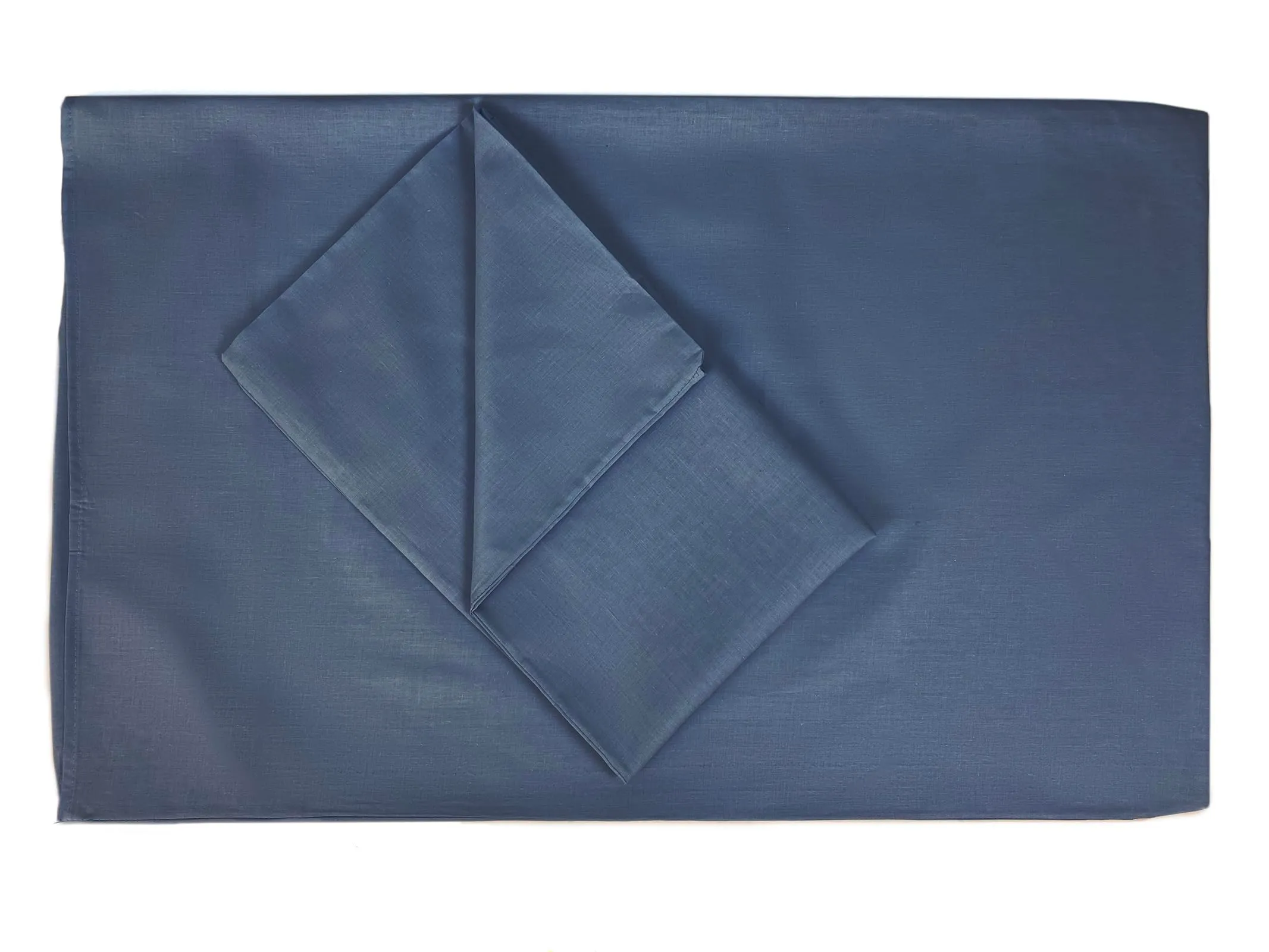 FARFALLAROSSA Coppia di Federe in Cotone 40x70 cm, Chiusura a Busta, Blu Navy - immagine 2