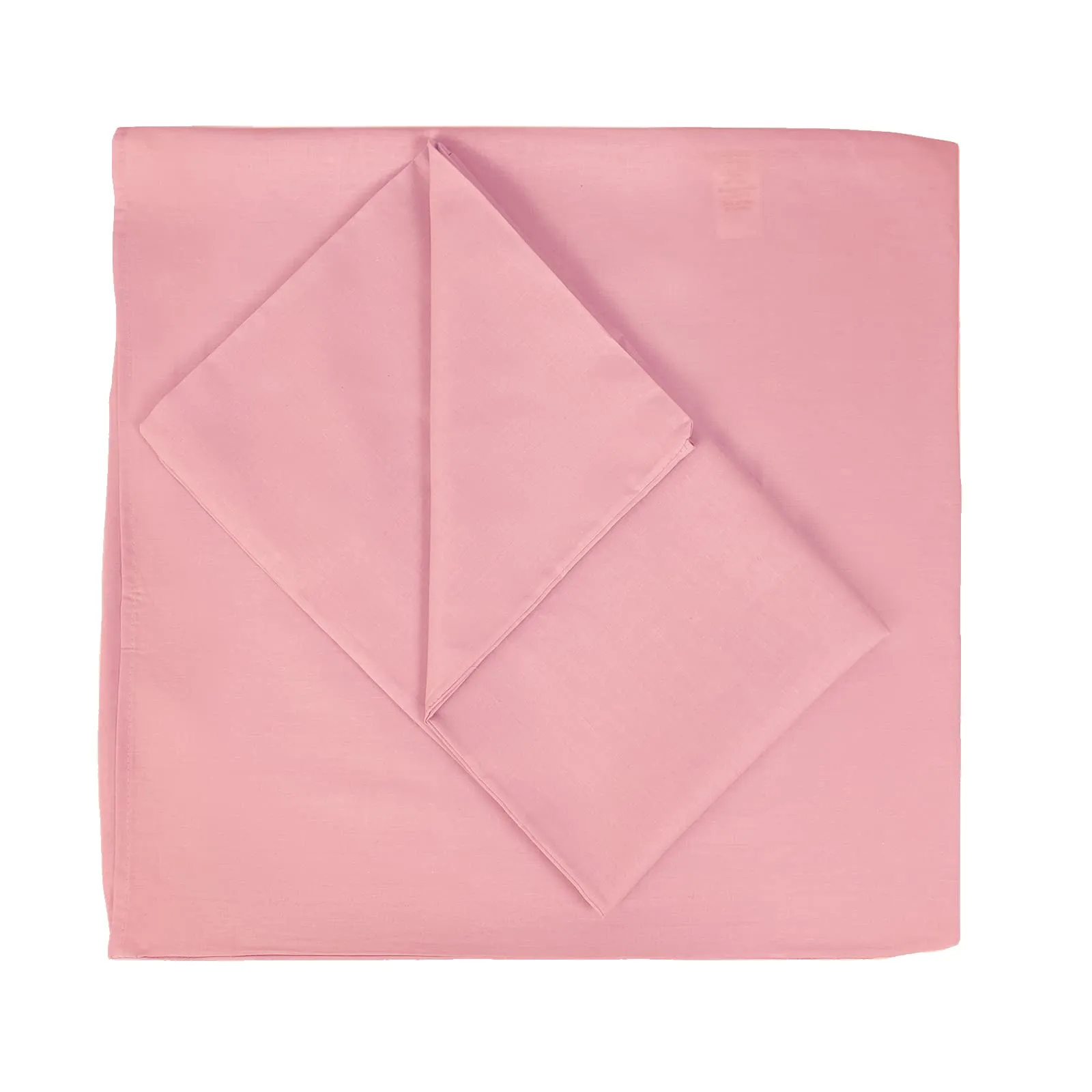 FARFALLAROSSA Coppia di Federe 100% Cotone 60x60 cm, Chiusura a Busta, Rosa - immagine 2