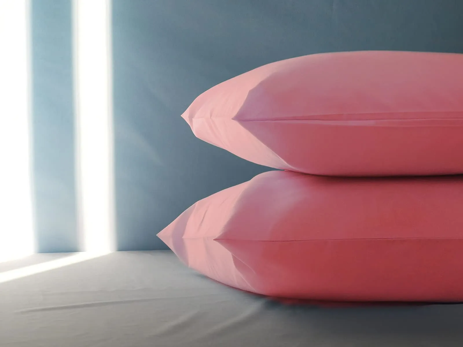 FARFALLAROSSA Coppia di Federe in Cotone 40x70 cm, Chiusura a Busta, Rosa - immagine 3