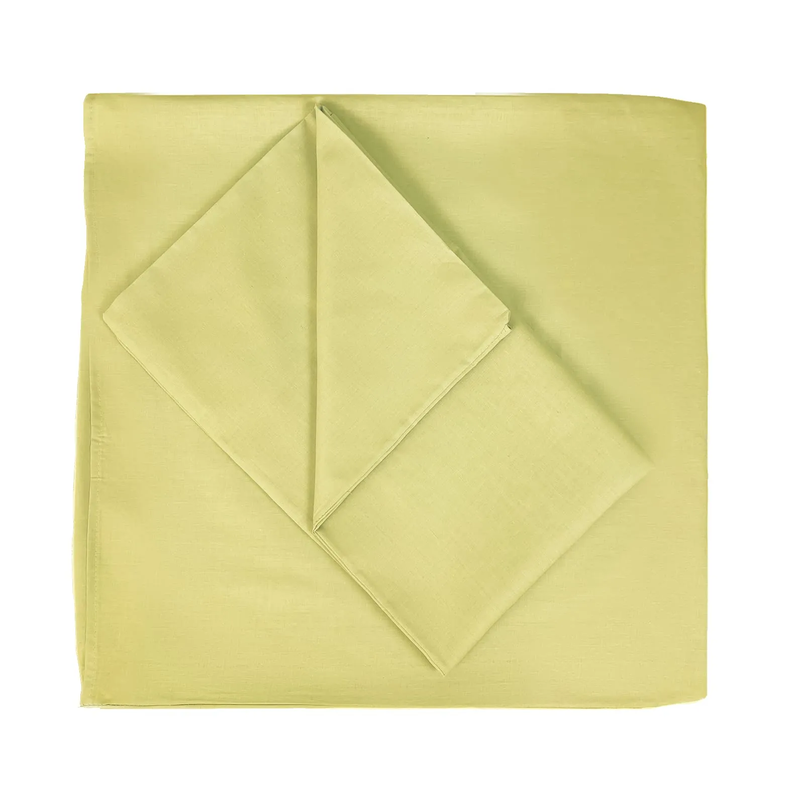 FARFALLAROSSA Coppia di Federe in Cotone 60x60 cm, Chiusura a Busta, Verde Chiaro - immagine 2