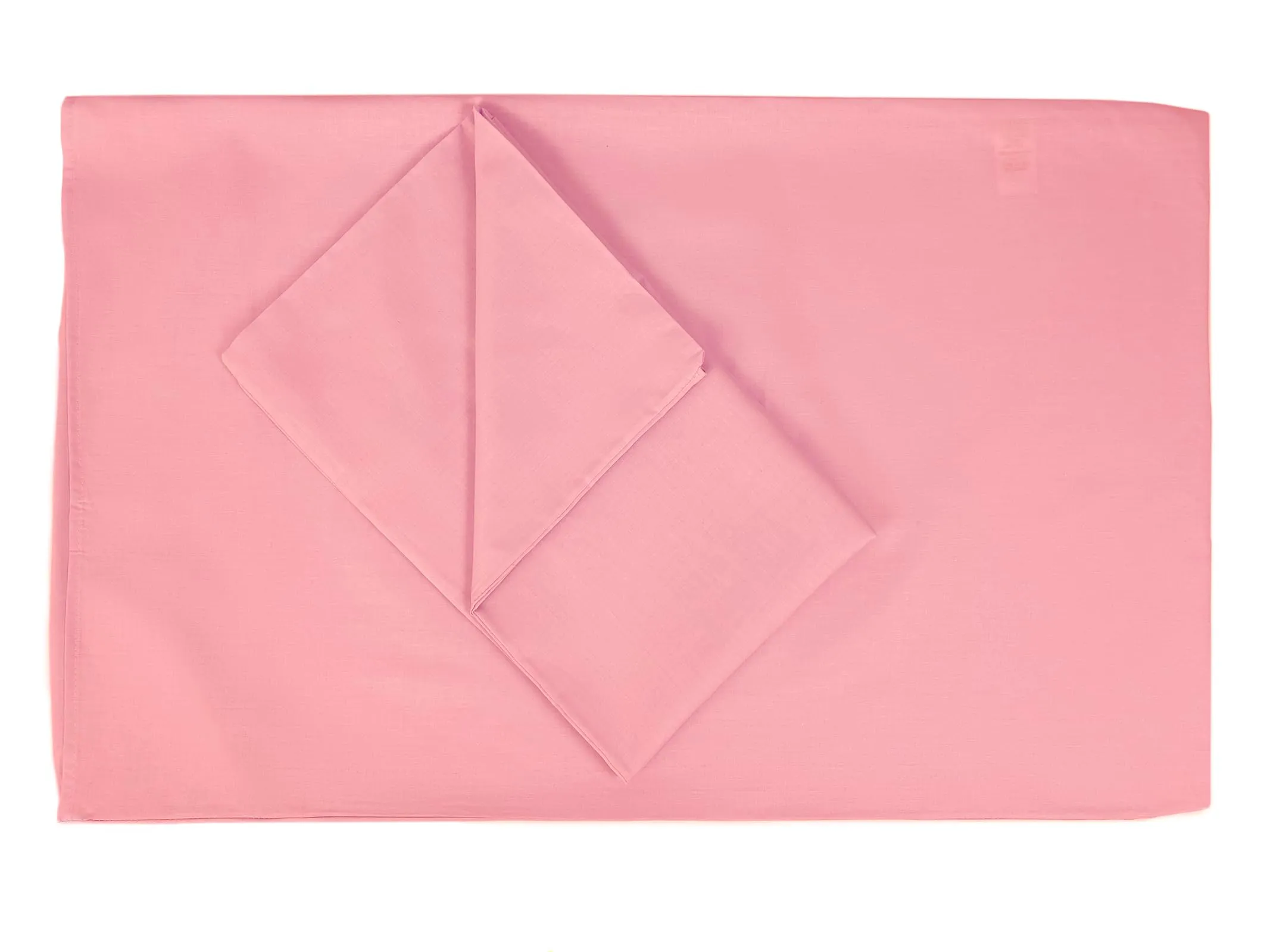 FARFALLAROSSA Coppia di Federe 100% Cotone 50x70 cm, Chiusura a Busta, Rosa - immagine 2