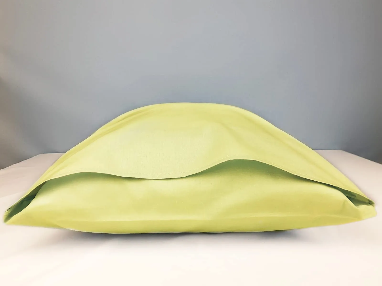 FARFALLAROSSA Coppia di Federe in Cotone 40x70 cm, Chiusura a Busta, Verde Chiaro - immagine 6