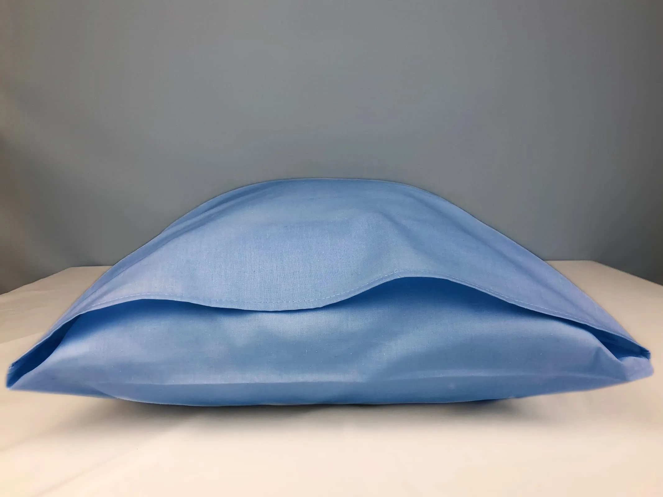 FARFALLAROSSA Coppia di Federe 100% Cotone 50x70 cm, Chiusura a Busta, Blu Reale - immagine 6