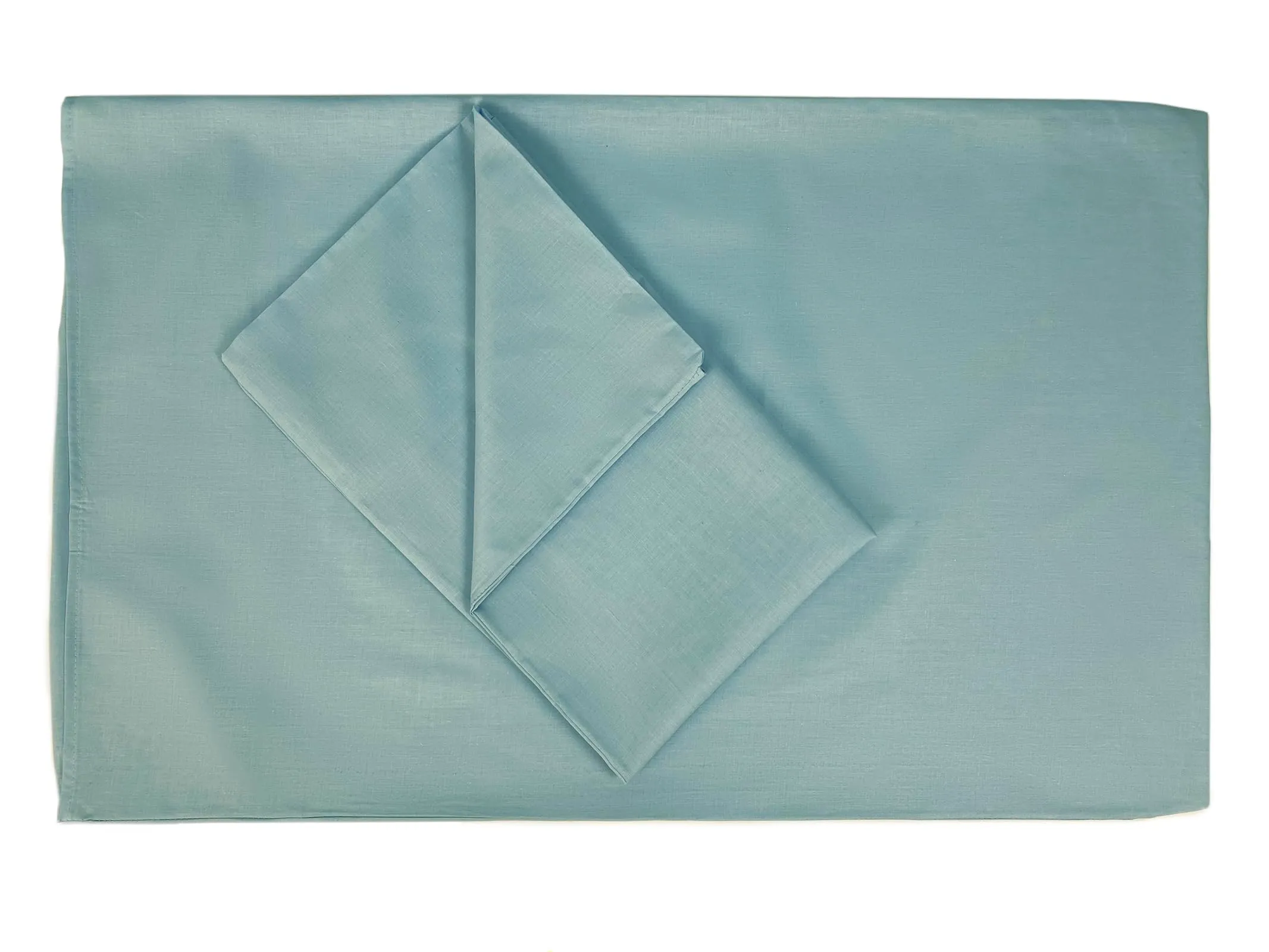 FARFALLAROSSA Coppia di Federe in Cotone 50x70 cm, Chiusura a Busta, Verde Scuro - immagine 2