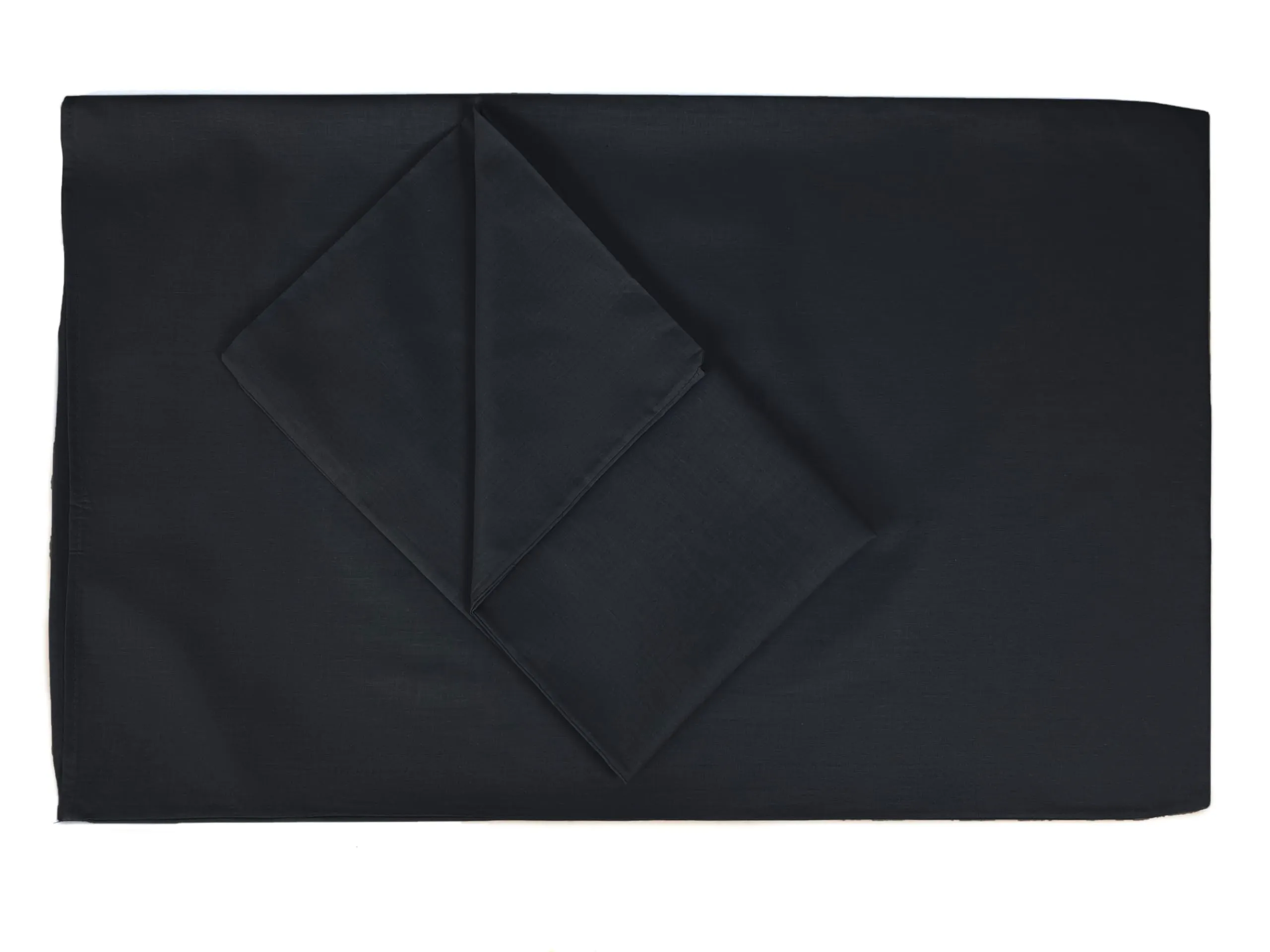 FARFALLAROSSA Coppia di Federe in Cotone 40x80 cm, Chiusura a Busta, Nero - immagine 2