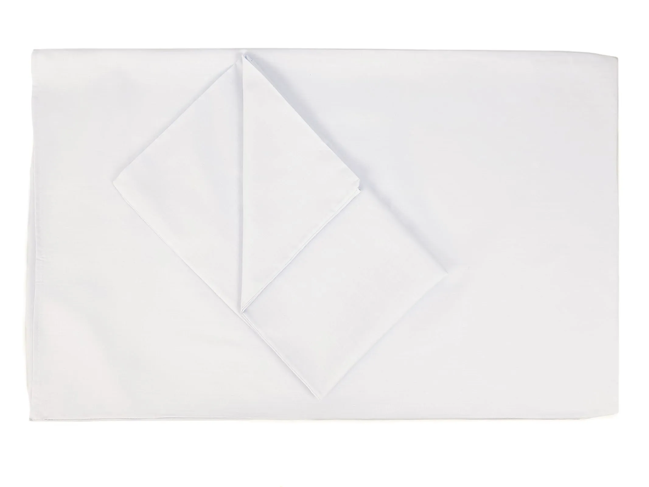 FARFALLAROSSA Coppia di Federe in Cotone 40x70 cm, Chiusura a Busta, Bianco - immagine 2