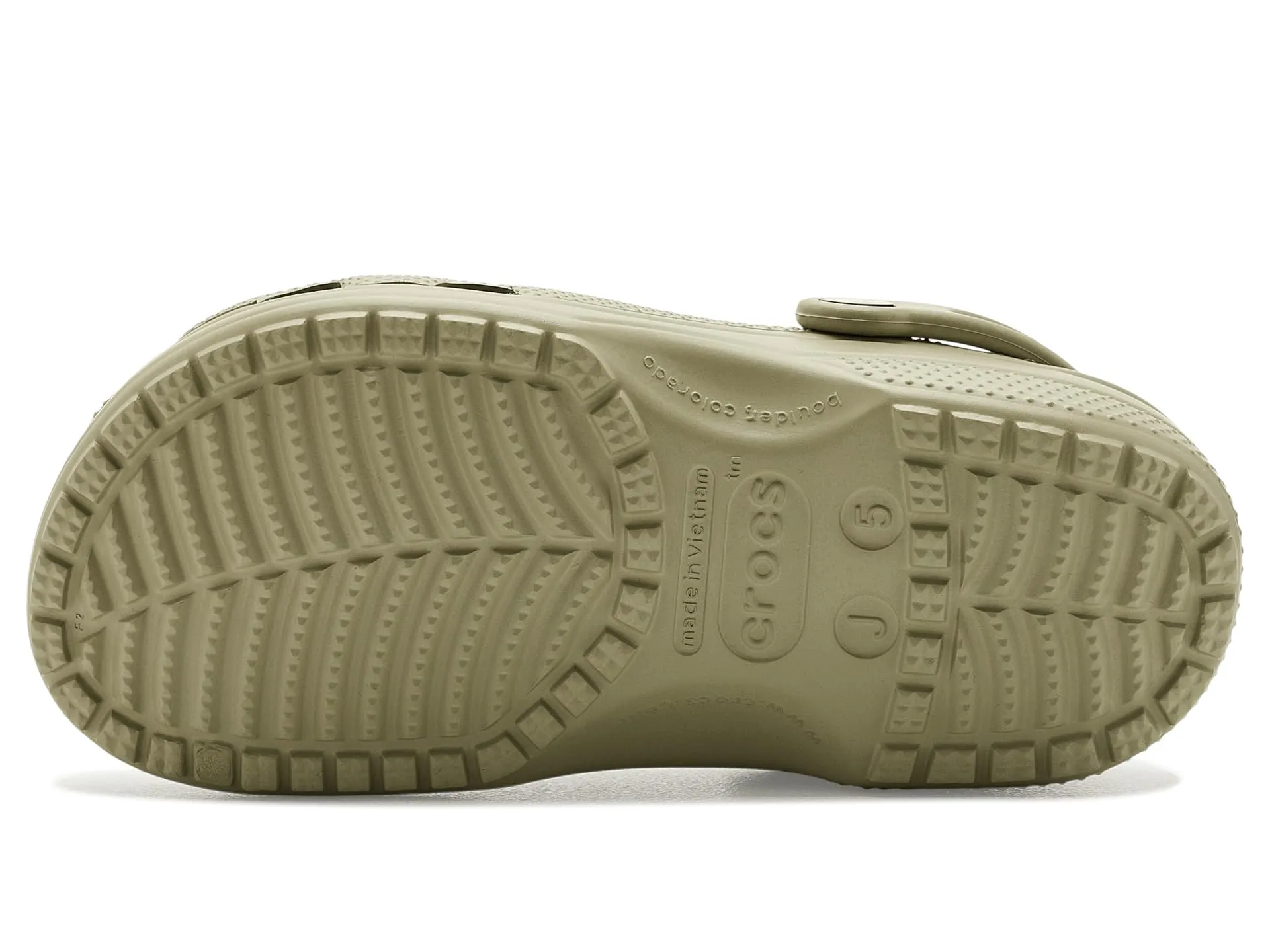 Crocs Unisex Bambini Classic Clog K, Tac Green, 36-37 - immagine 5