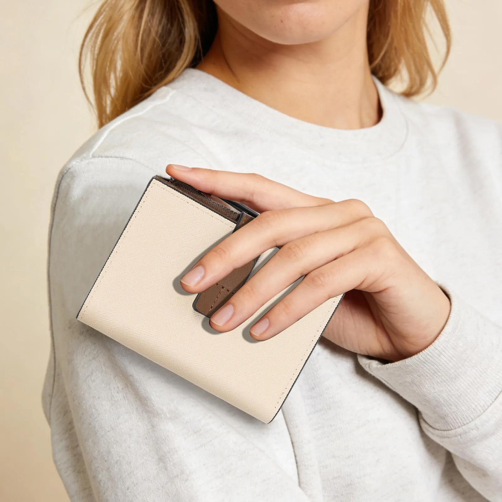 SENDEFN Portafoglio Donna Piccolo con Blocco RFID e Cerniera - immagine 7