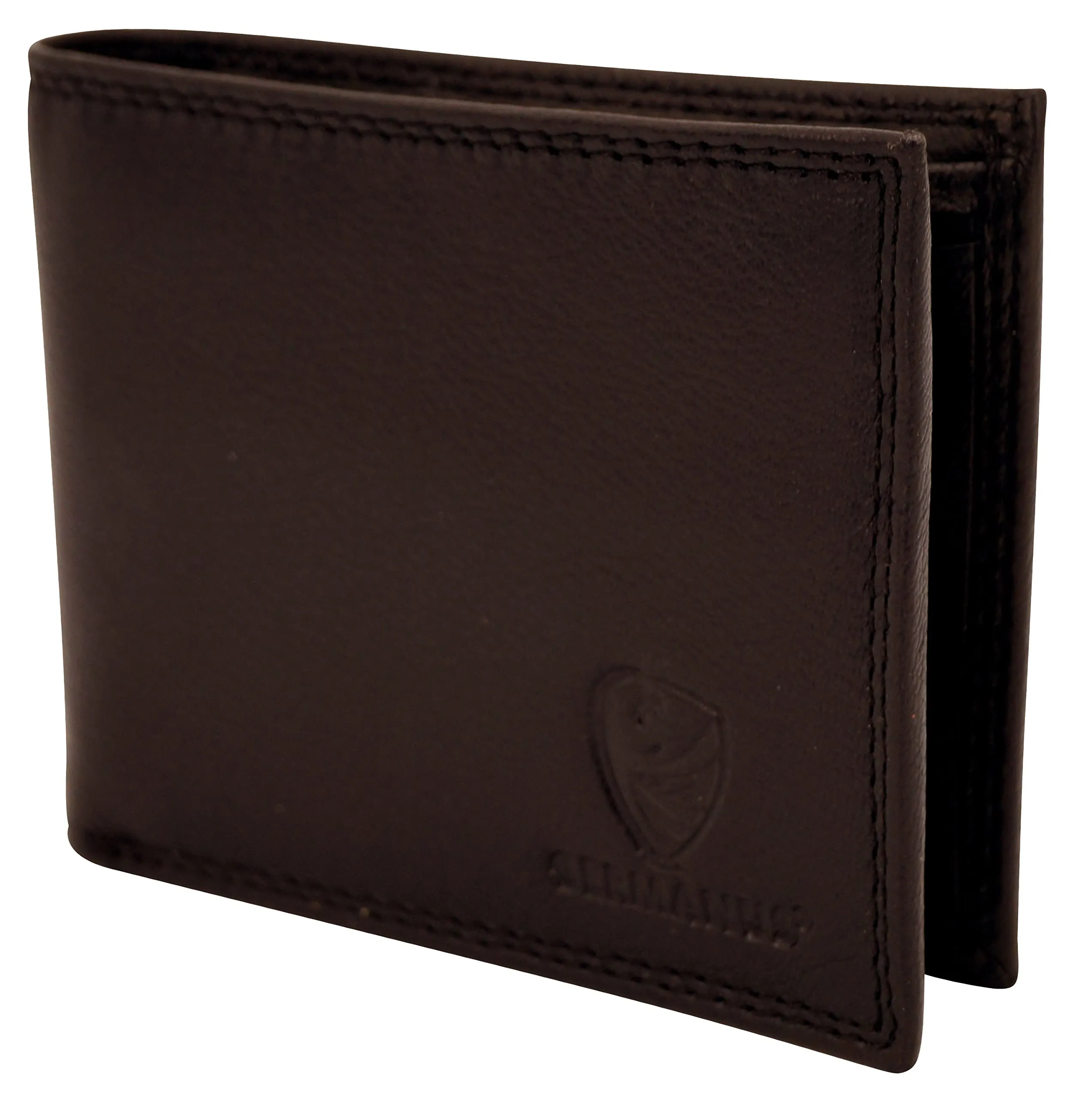 GERMANUS Portafoglio in pelle modello Max, marrone - immagine 1