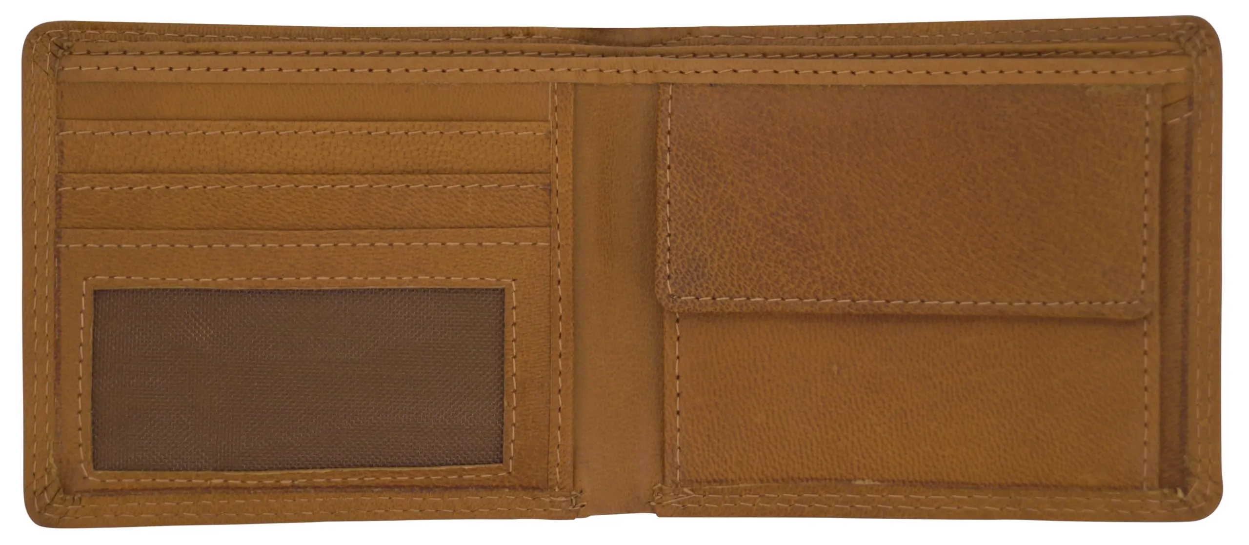 GERMANUS Portafoglio in pelle Max, Marrone Chiaro, Misura standard - immagine 2