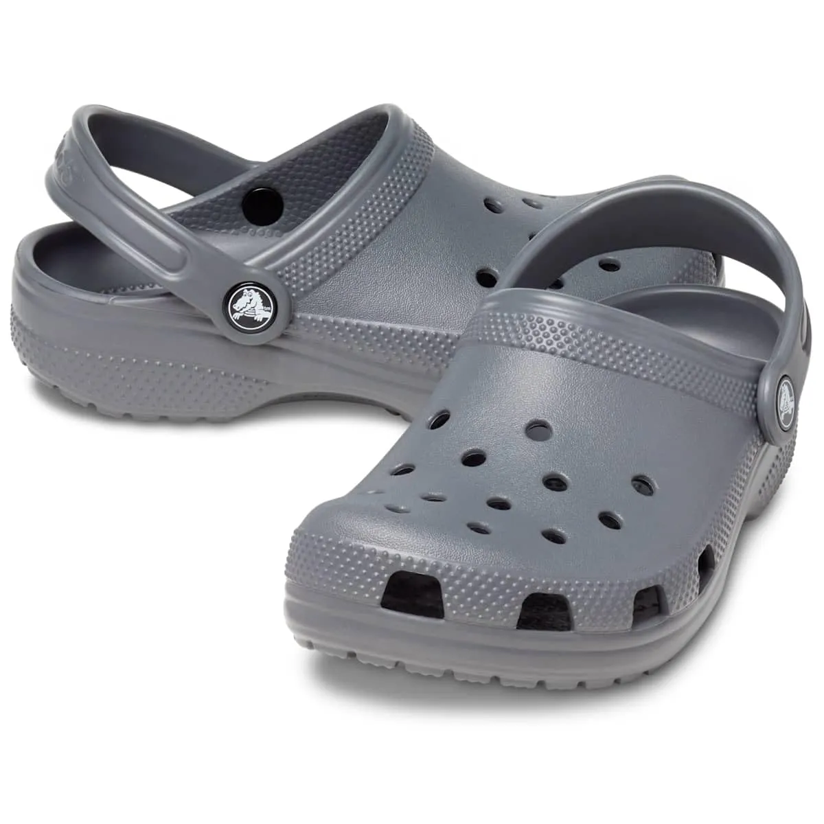 Crocs Classic Clog K, Unisex Kids, Slate Grey, 34/35 EU - immagine 3