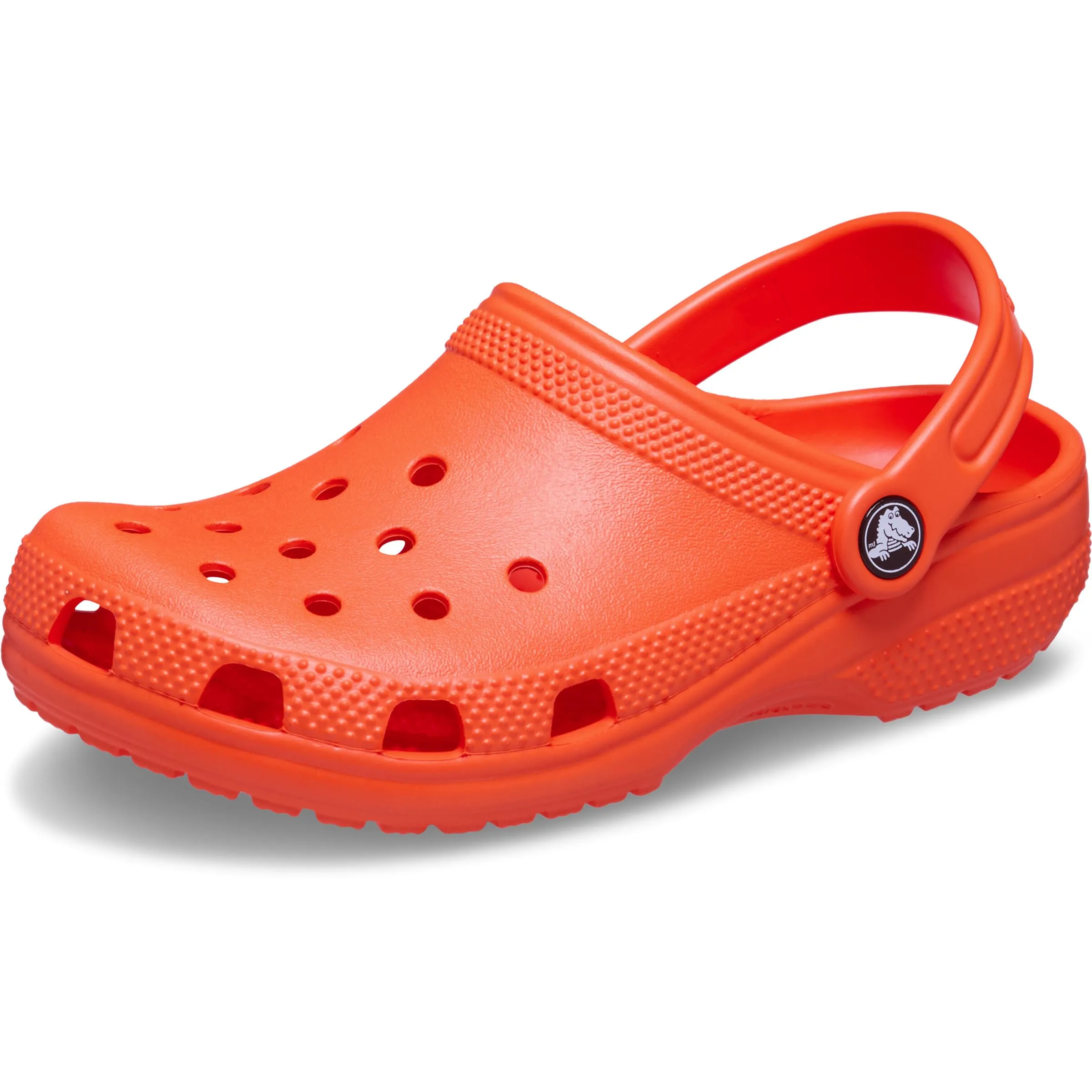 Crocs Unisex Bambini Classic Clog K, Shocking Orange, 38-39 - immagine 1