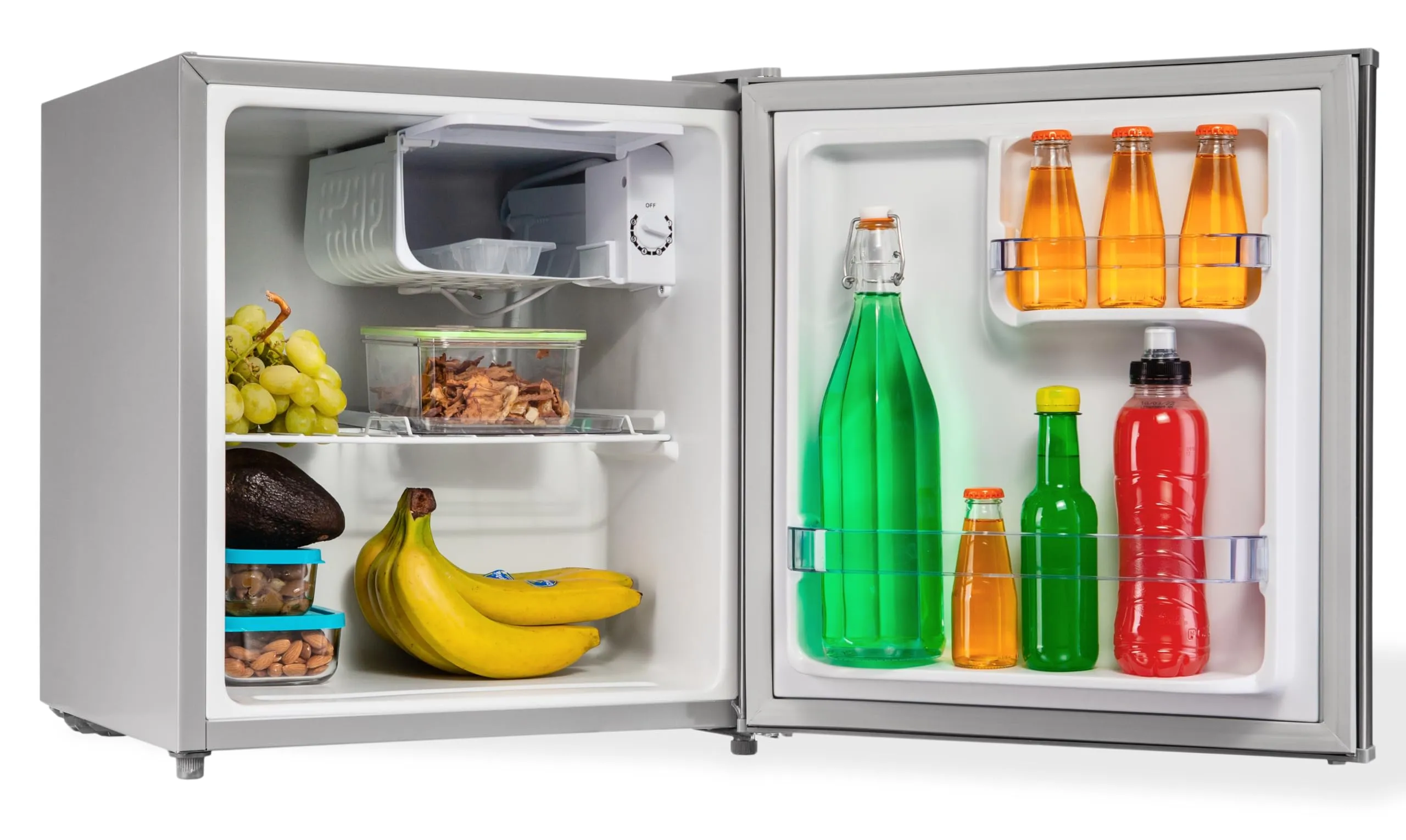 PremierTech Mini Frigo 45 Litri PT-F47S Silver - immagine 2