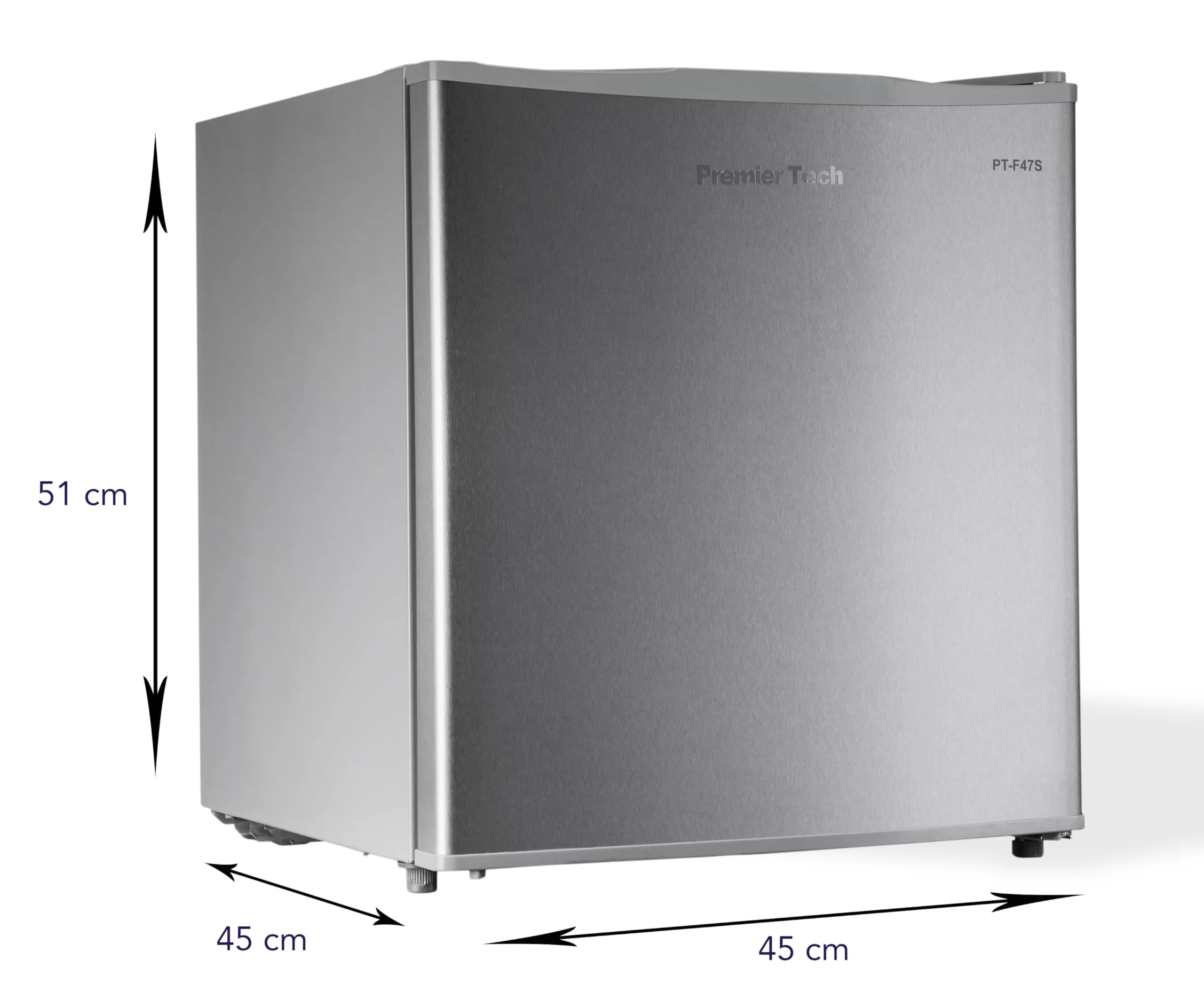 PremierTech Mini Frigo 45 Litri PT-F47S Silver - immagine 3