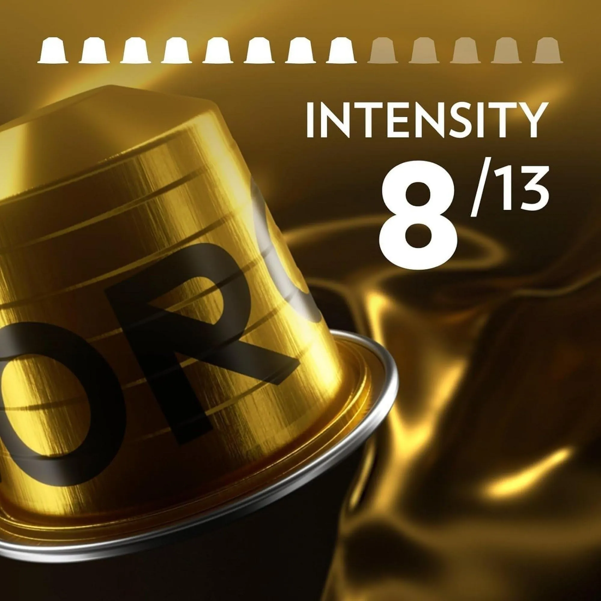 Lavazza Qualità Oro Coffee Capsules, 100% Arabica, Light Roast, Intensity 8/13, 100 Aluminium Capsules - immagine 3