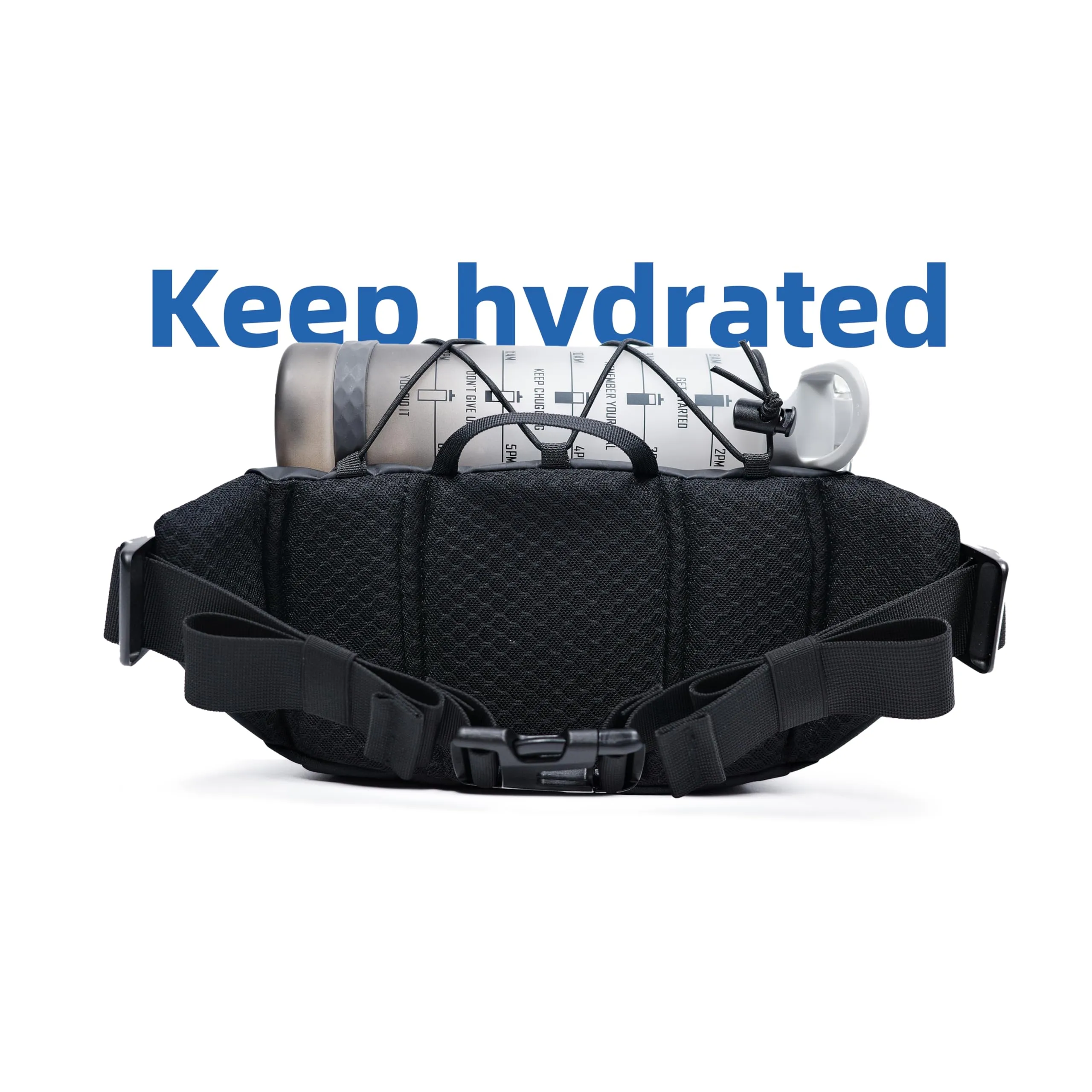 kalgoTeal Marsupio Multiuso 3L Idrorepellente Nero Stealth - immagine 8