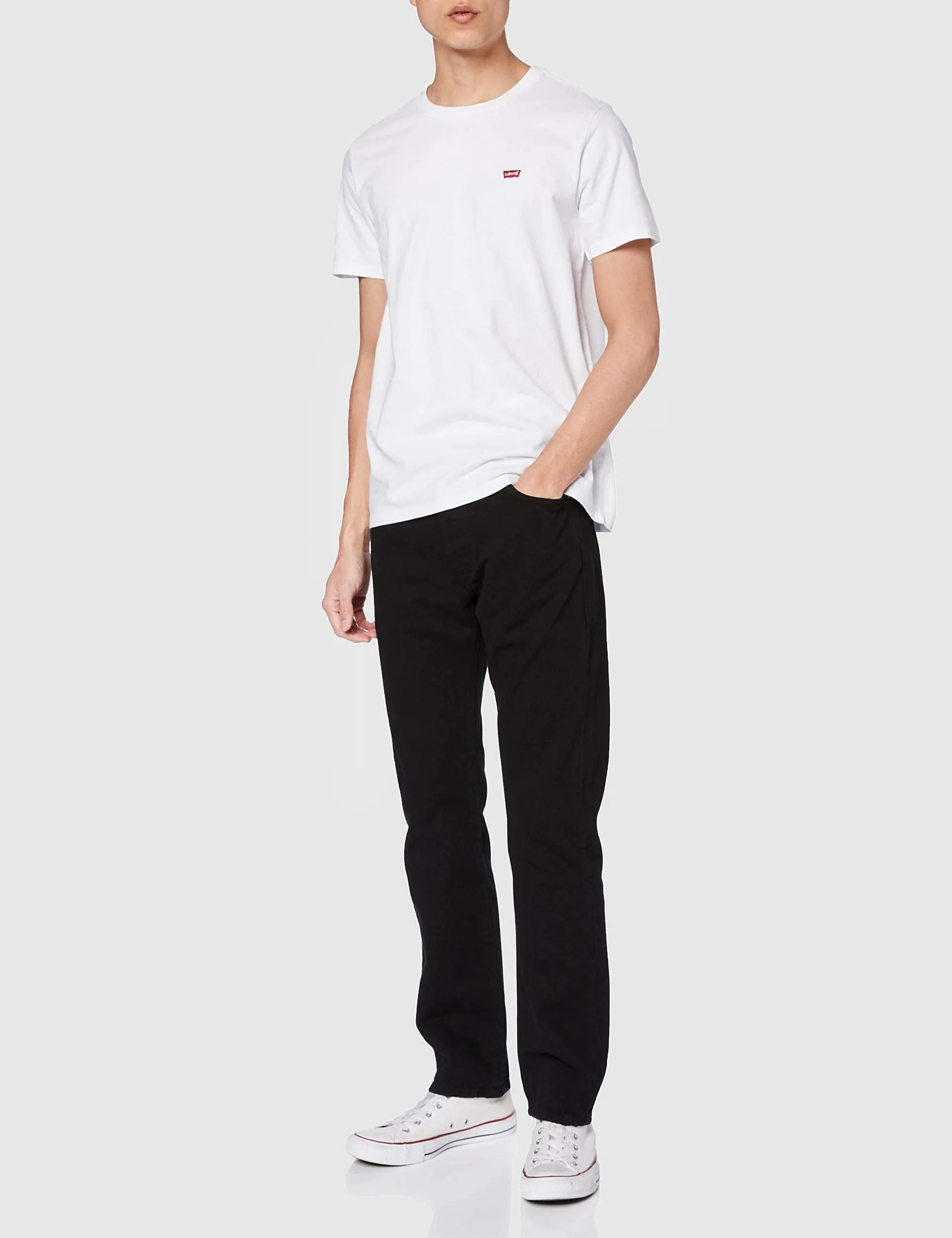 Levi's Original Housemark Tee, White, XS - immagine 4