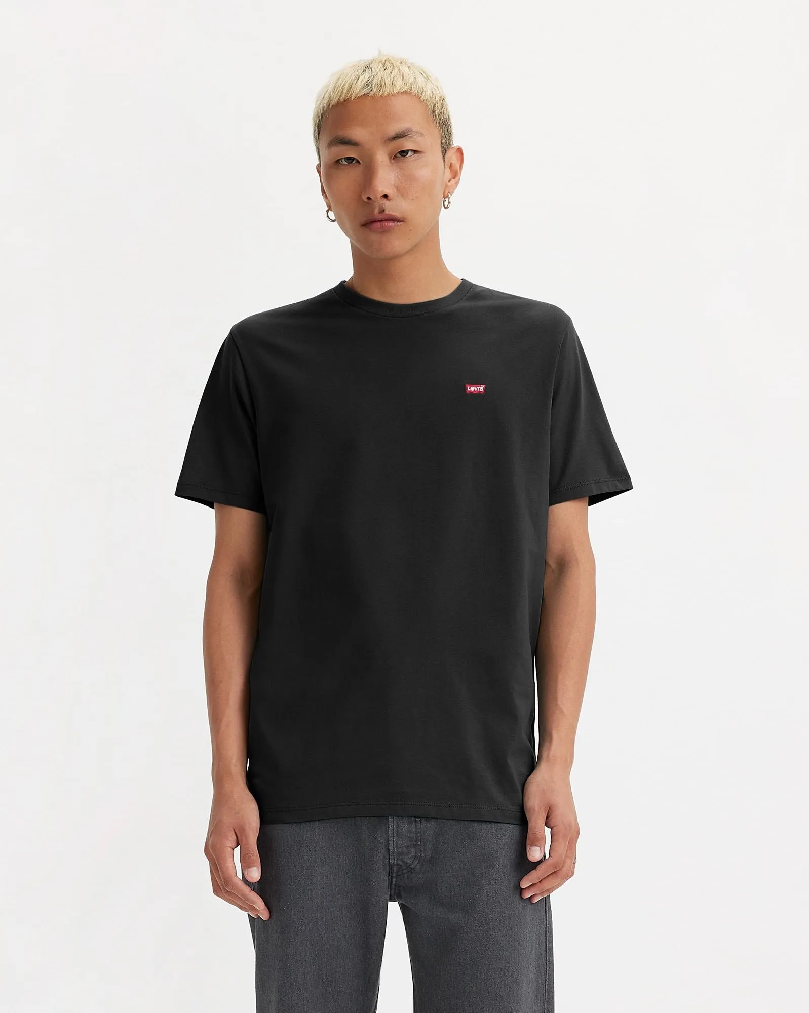 Levi's Original Housemark Tee, Stonewashed Black, L - immagine 2