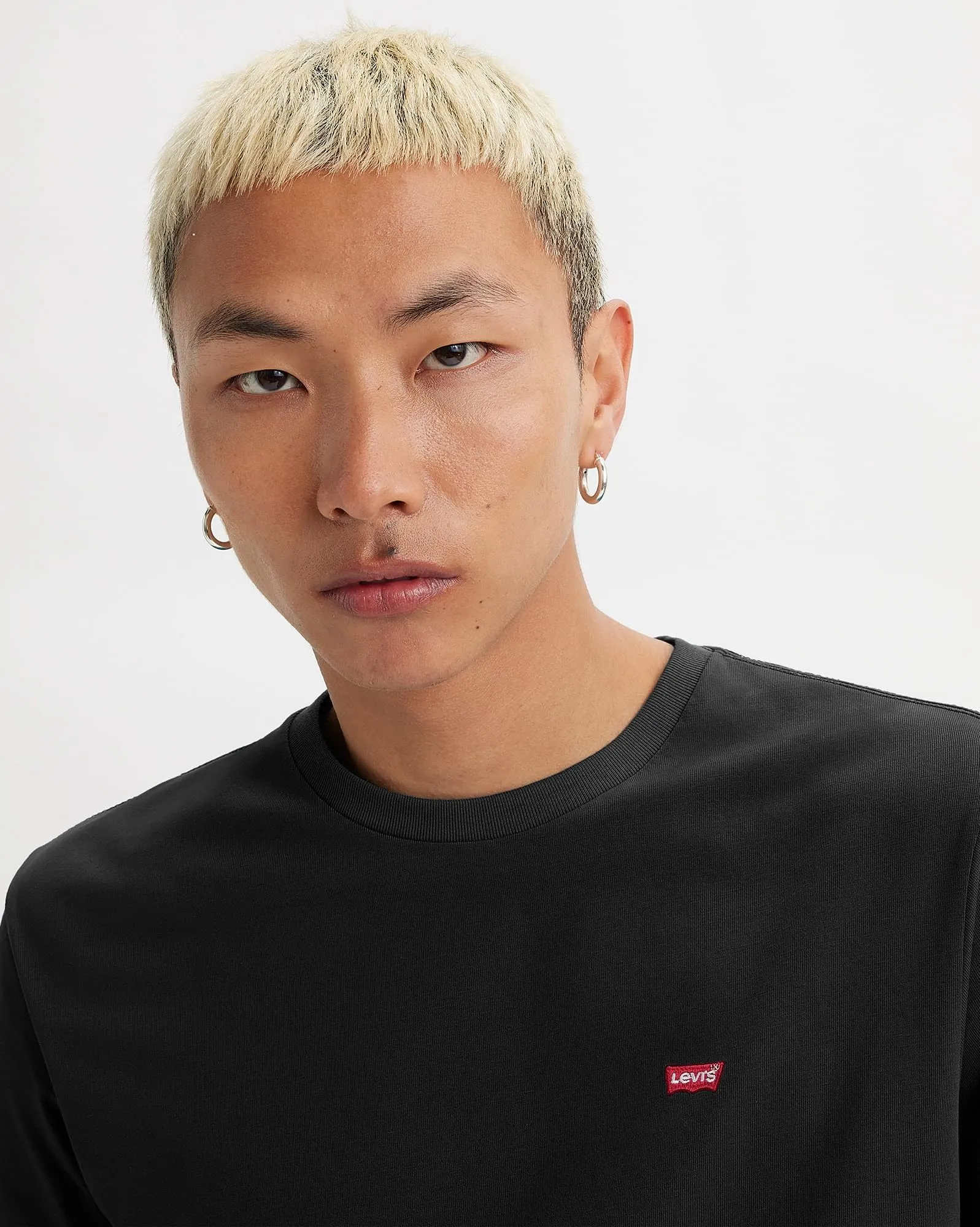 Levi's Original Housemark Tee, Stonewashed Black, S - immagine 4