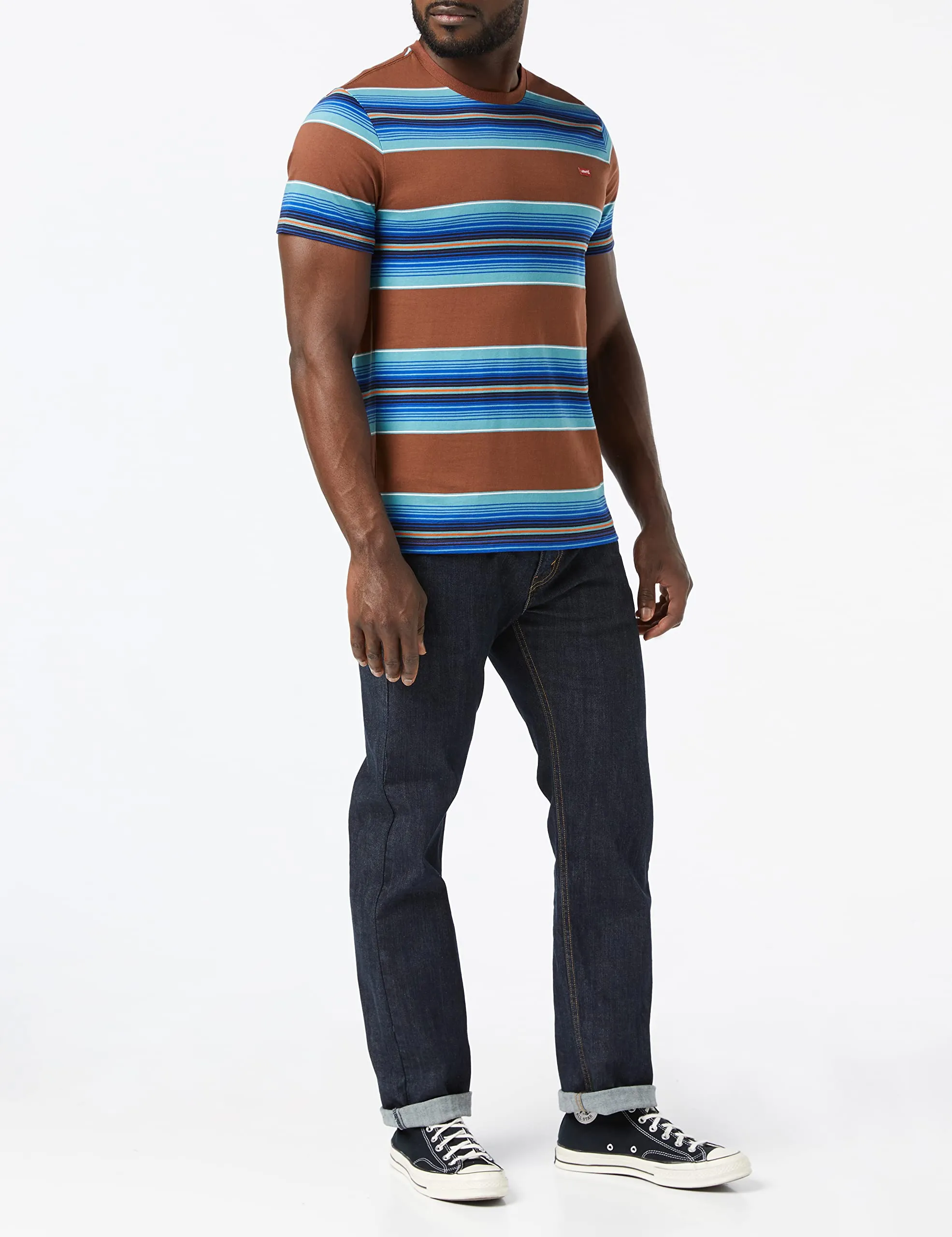 Levi's Original Housemark Tee - Abyss Cinnamon Stick, S - immagine 2