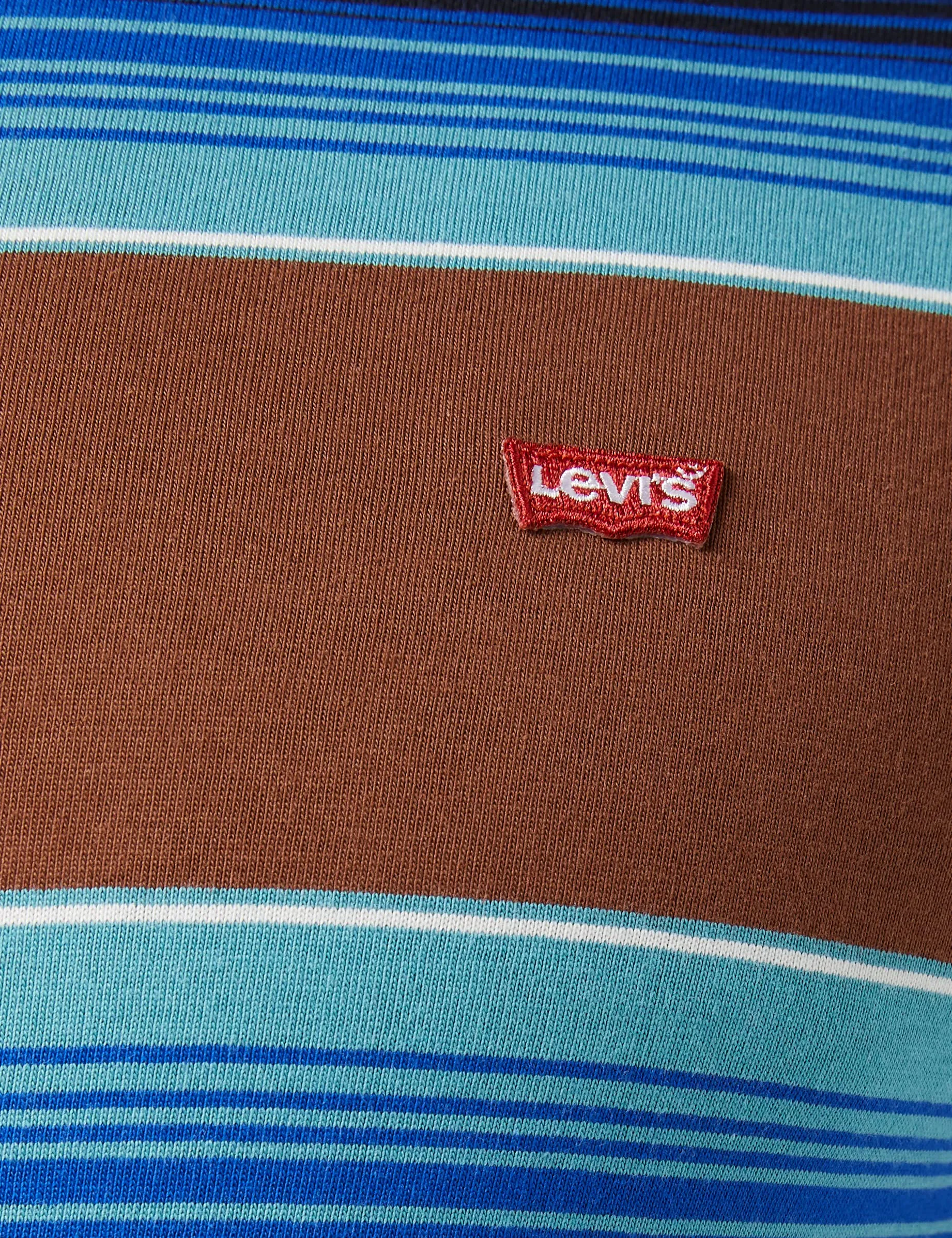 Levi's Original Housemark Tee - Abyss Cinnamon Stick, S - immagine 3