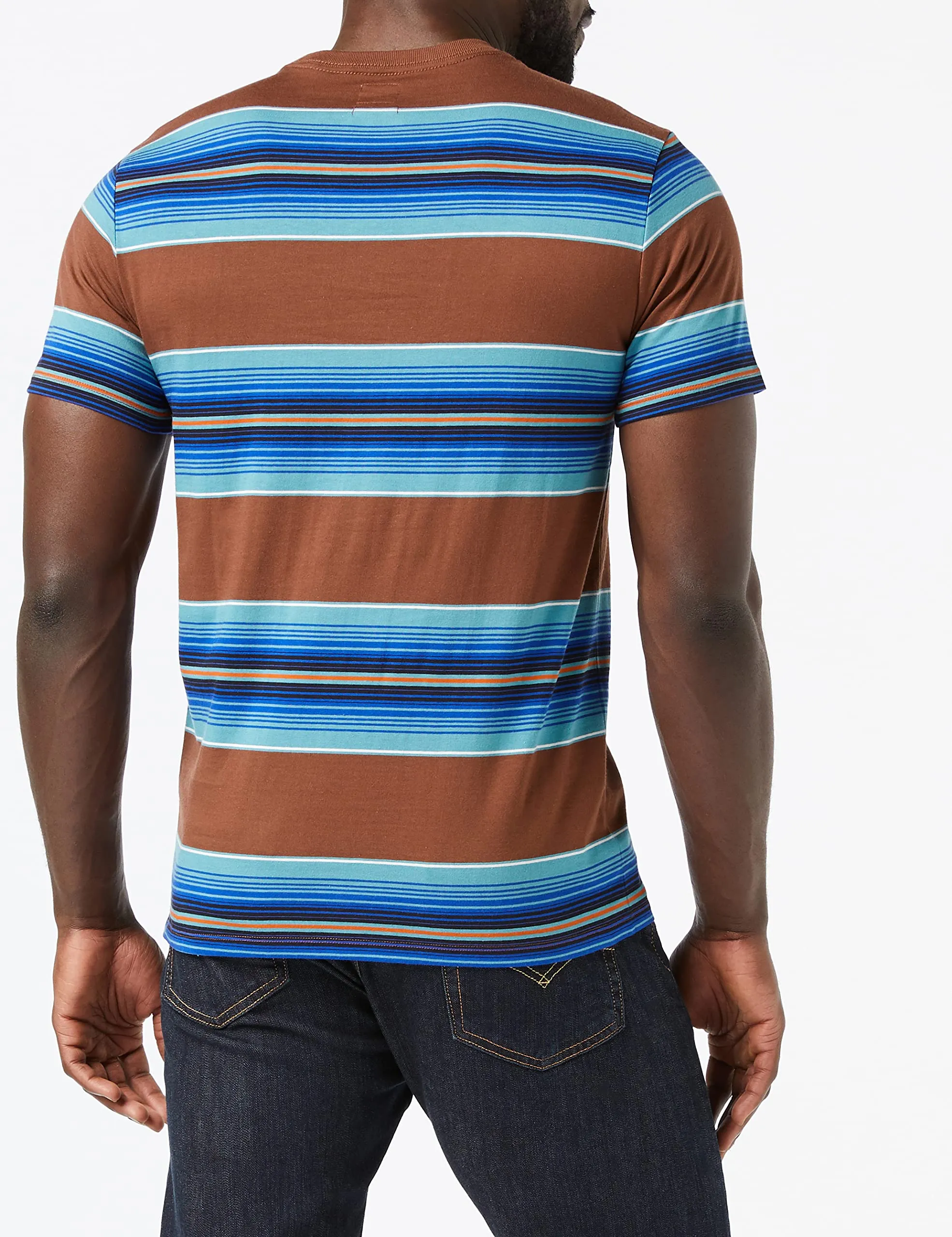 Levi's Original Housemark Tee - Abyss Cinnamon Stick, S - immagine 4