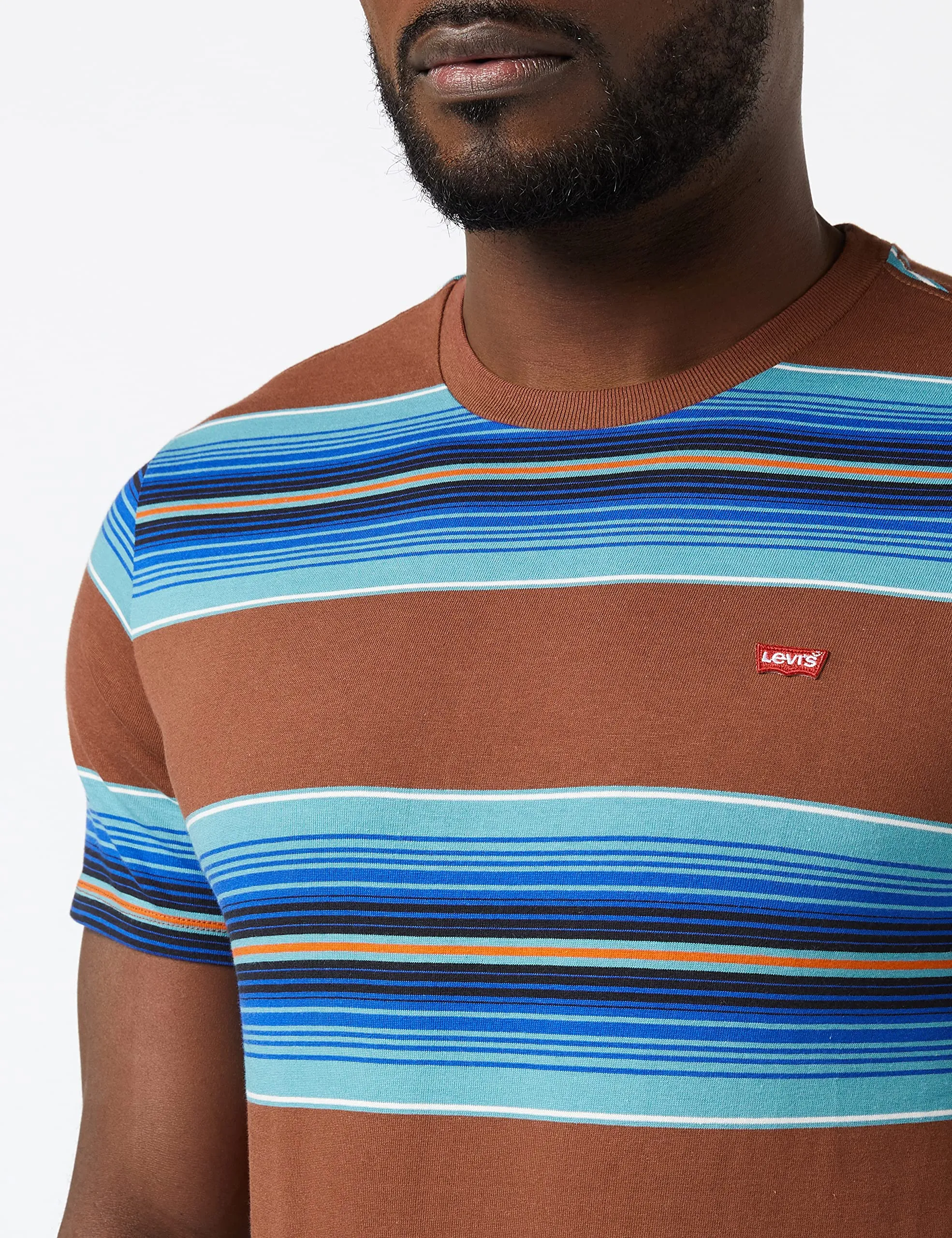 Levi's Original Housemark Tee - Abyss Cinnamon Stick, S - immagine 5
