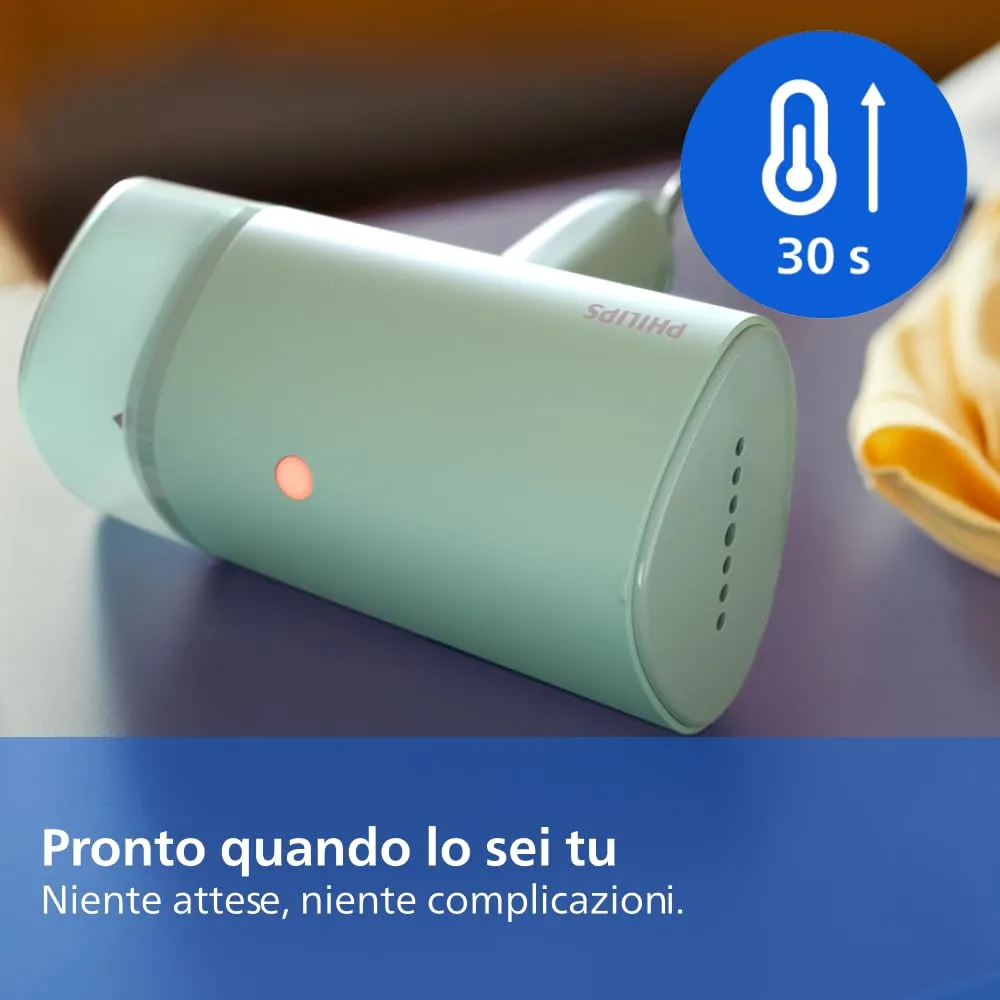 Philips 3000 Ferro da Stiro Verticale a Vapore Pieghevole, 20 g/min, 1000W - immagine 6