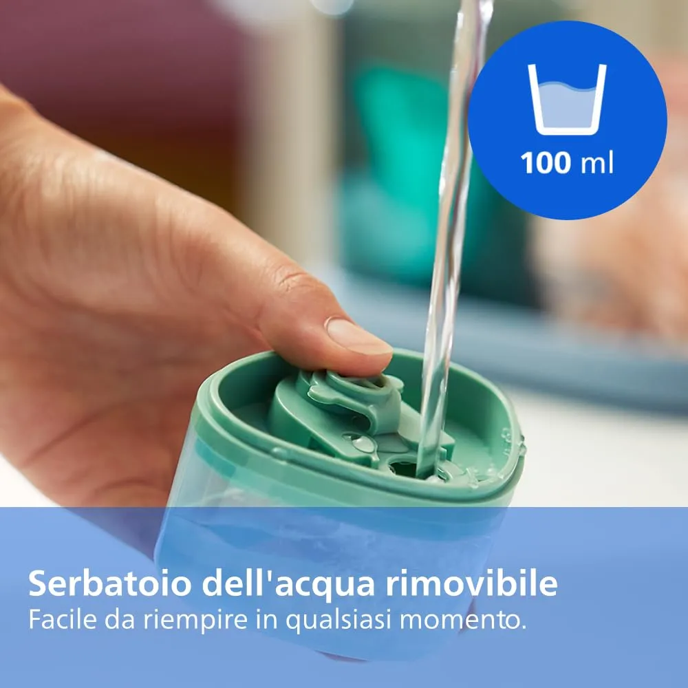 Philips 3000 Ferro da Stiro Verticale a Vapore Pieghevole, 20 g/min, 1000W - immagine 8