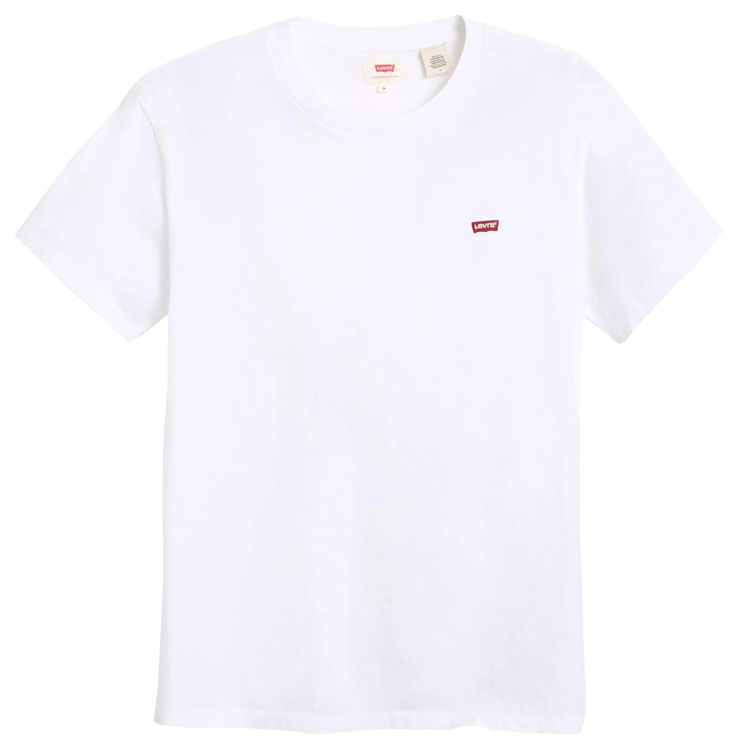 Levi's Uomo T-Shirt in Cotone Bianco con Logo Batwing - Taglia M - immagine 5