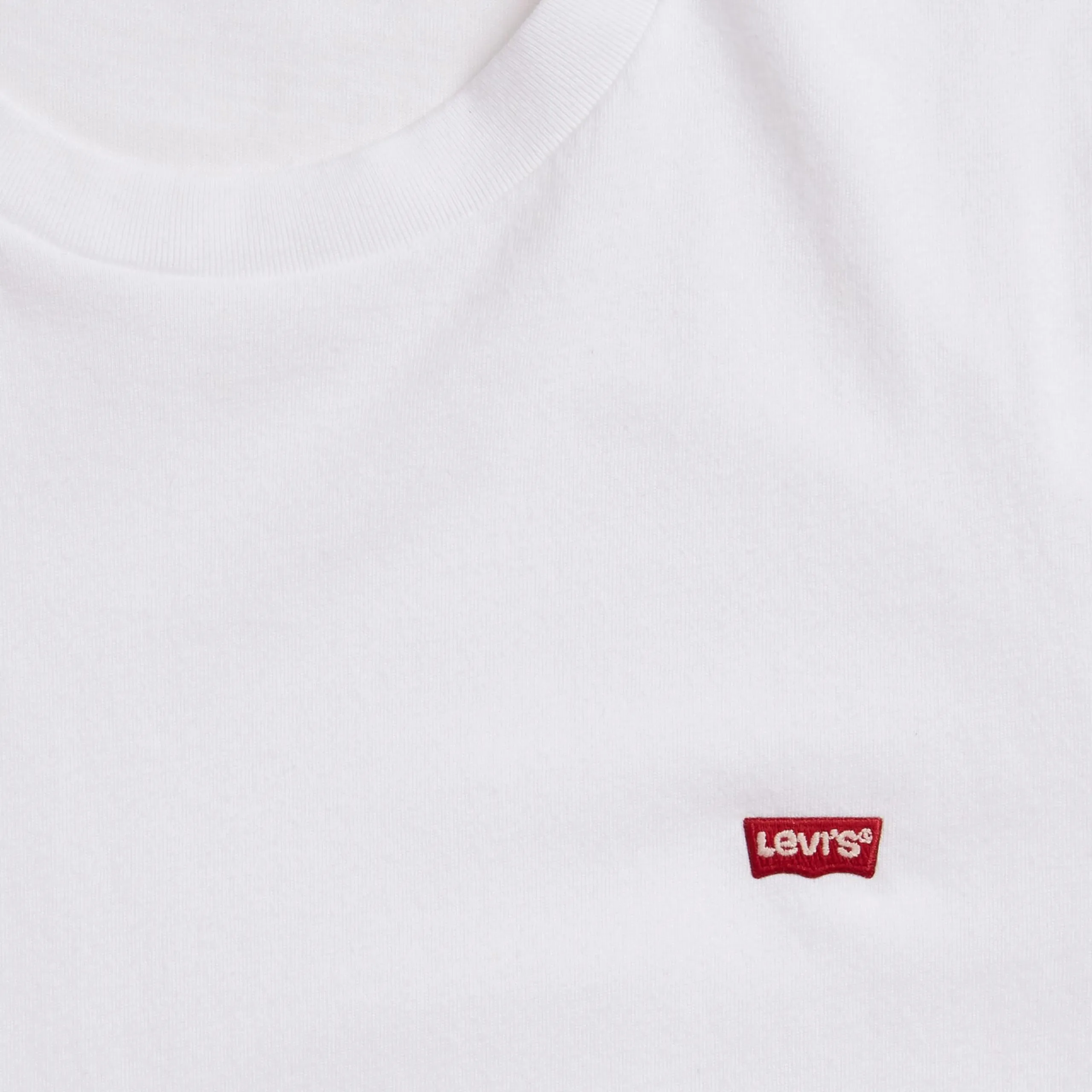 Levi's Uomo T-Shirt in Cotone Bianco con Logo Batwing - Taglia M - immagine 6