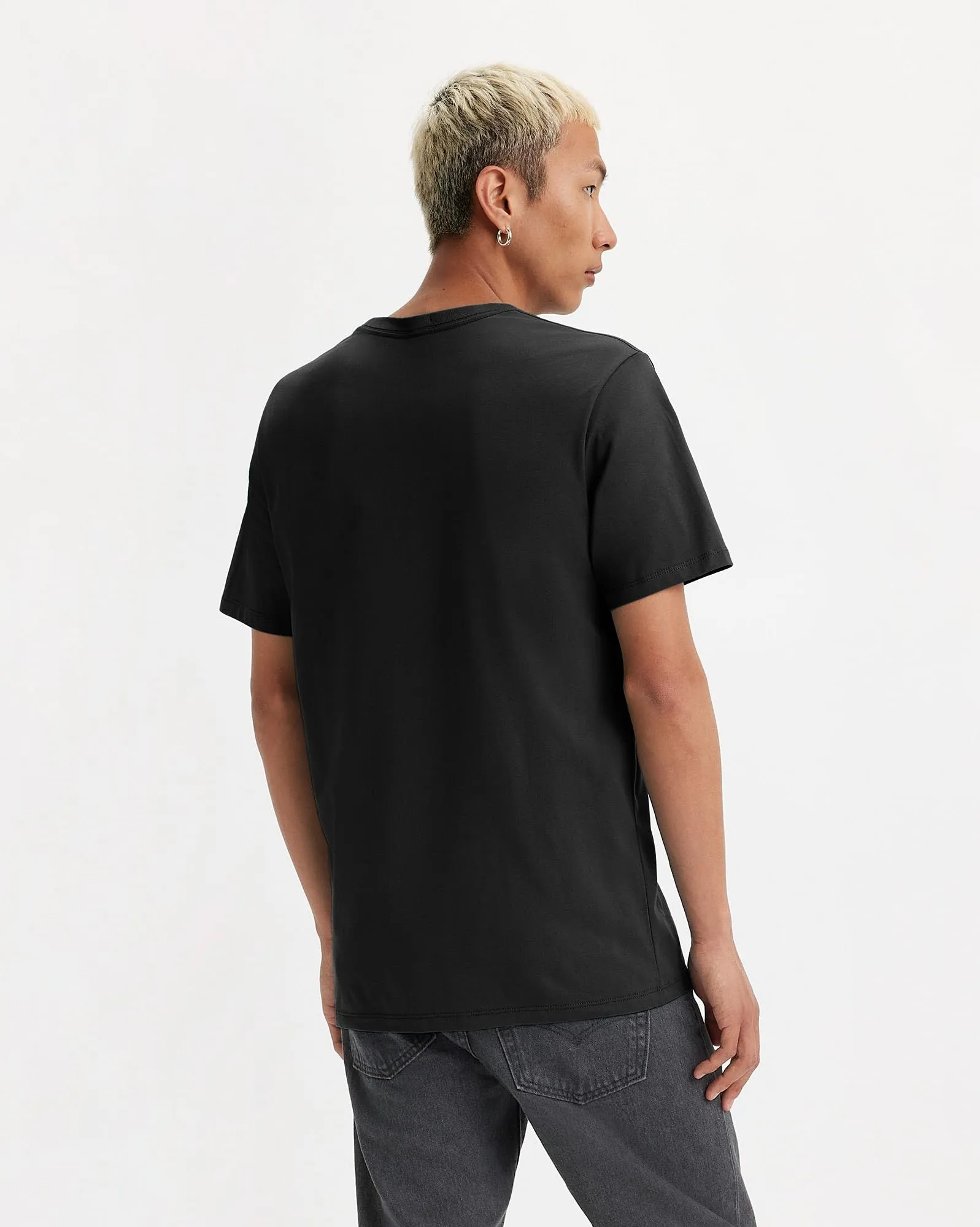 Levi's Original Housemark Tee, Stonewashed Black, XS - immagine 3