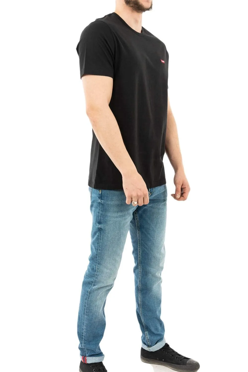 Levi's Original Housemark Tee, Stonewashed Black 009, XL - immagine 2