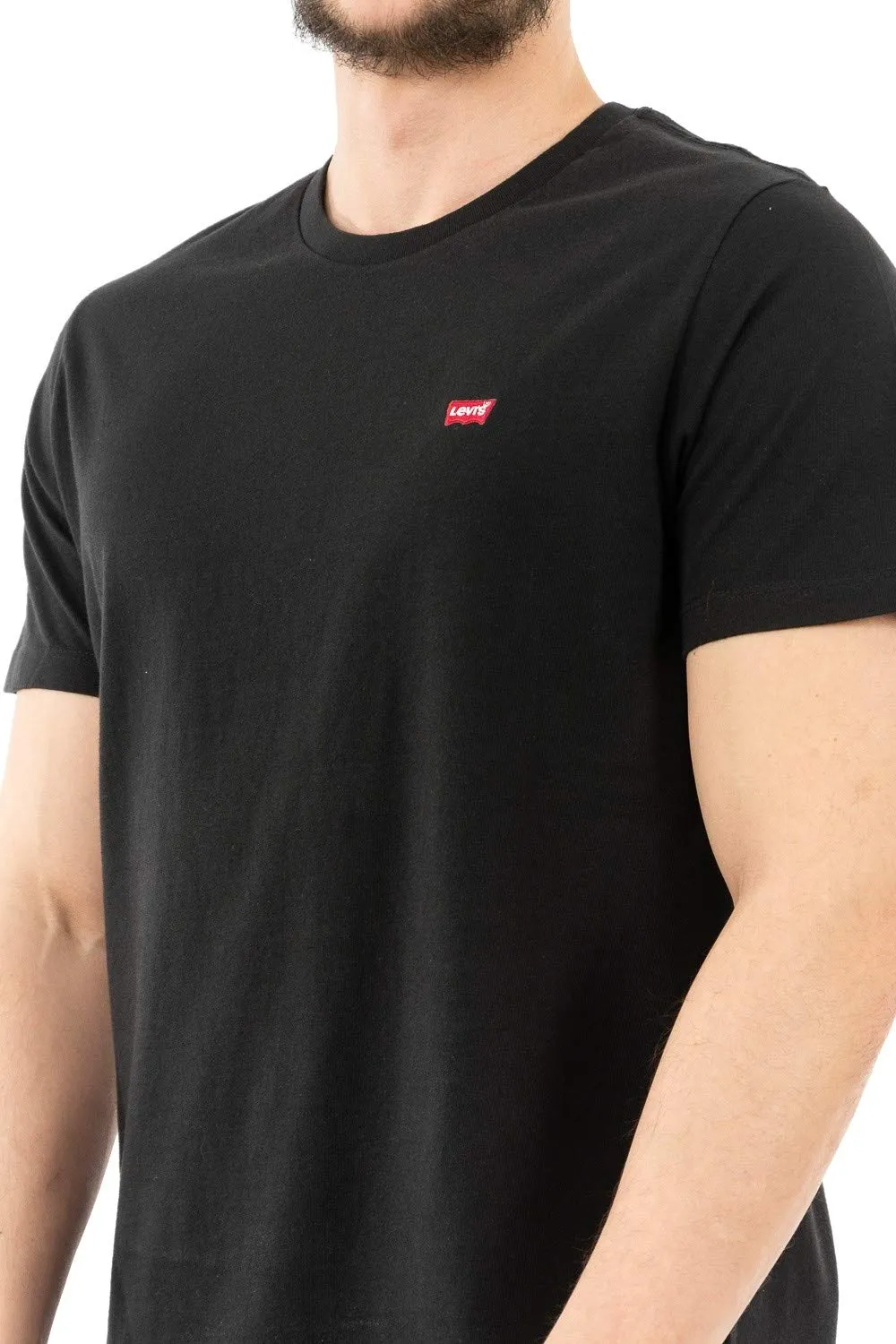 Levi's Original Housemark Tee, Stonewashed Black 009, XL - immagine 3