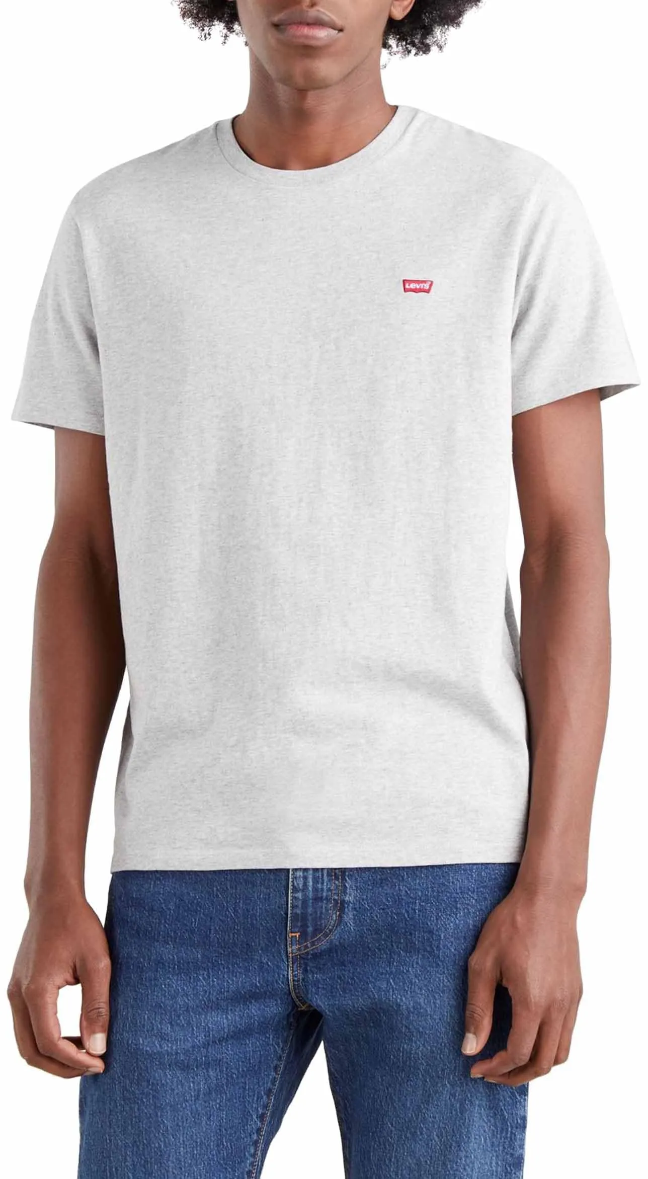 Levi's Original Housemark Tee - Light Mist Heather, S - immagine 1