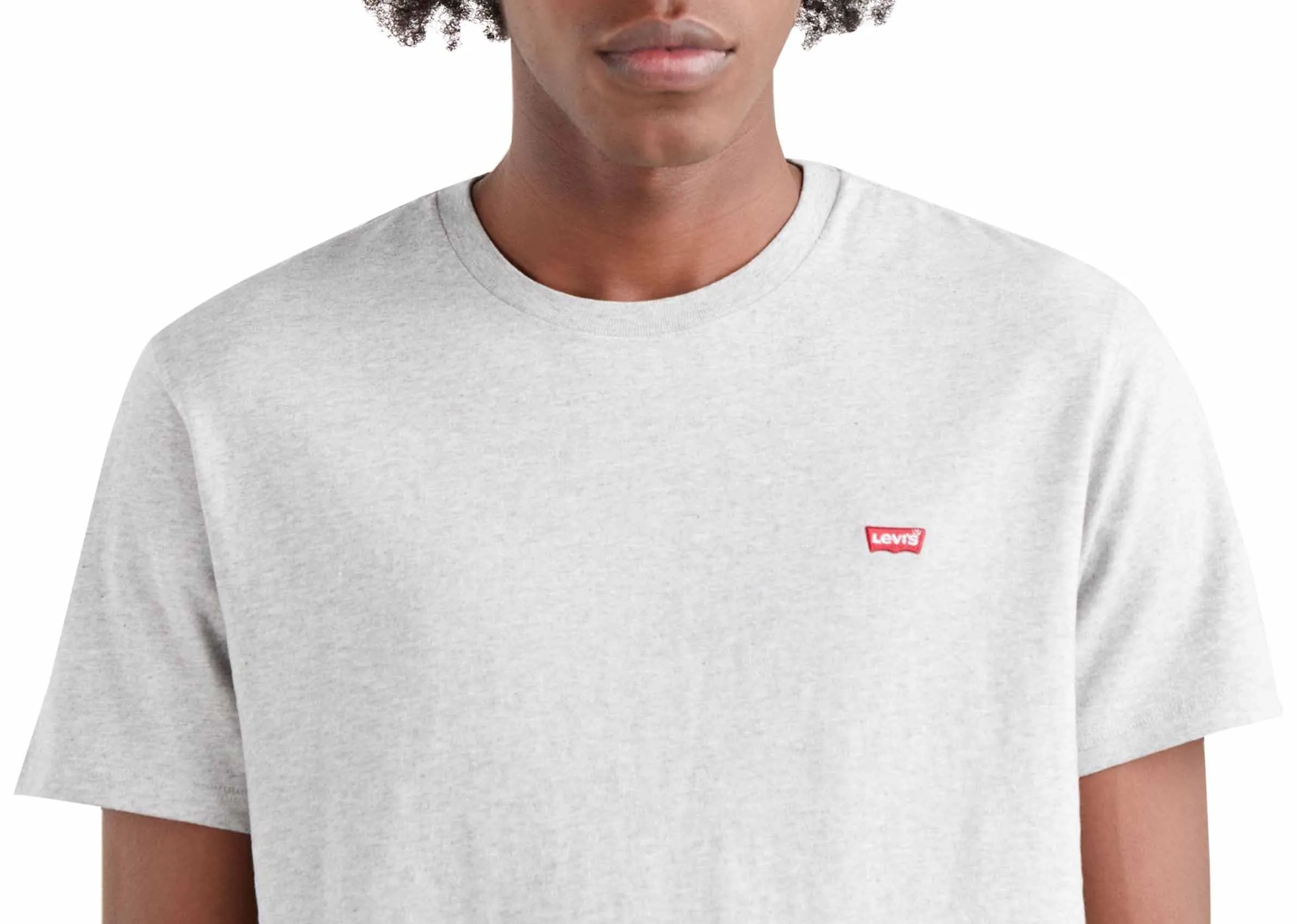 Levi's Original Housemark Tee - Light Mist Heather, S - immagine 3