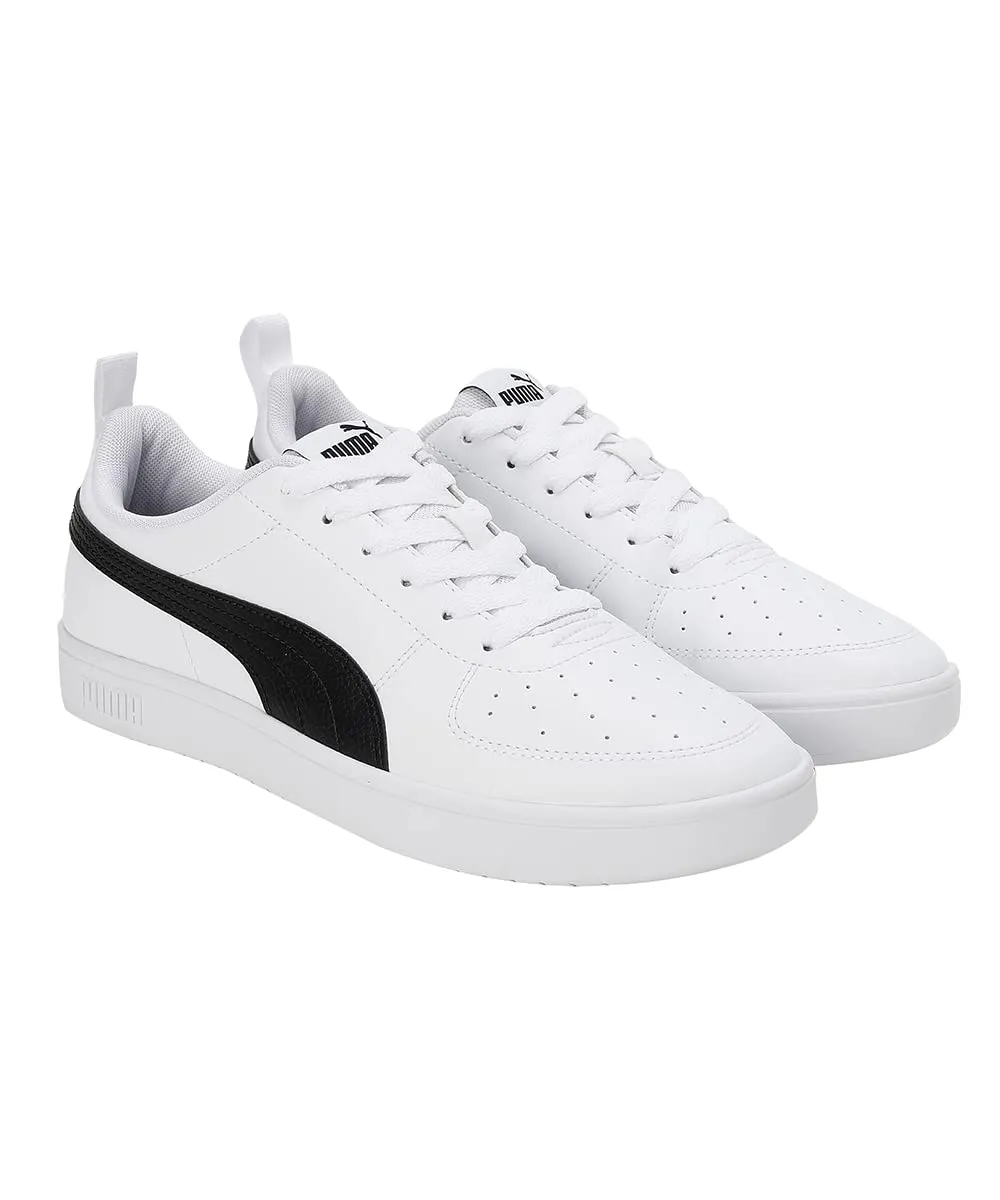 PUMA Rickie Unisex Adult Sport Shoes, Black/White, 42.5 EU - immagine 6