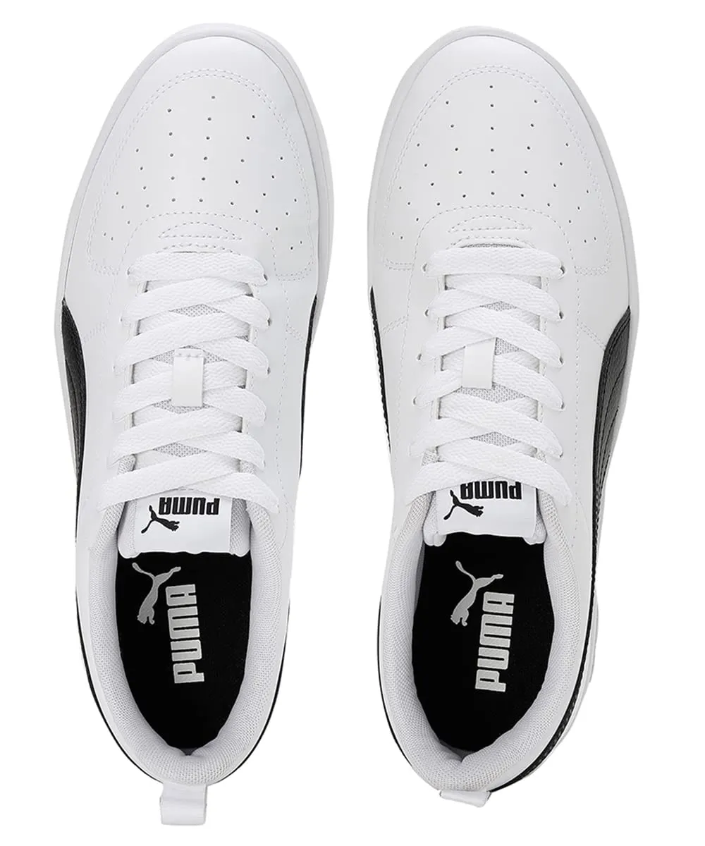 PUMA Rickie Unisex Adult Sport Shoes, Black/White, 42.5 EU - immagine 8