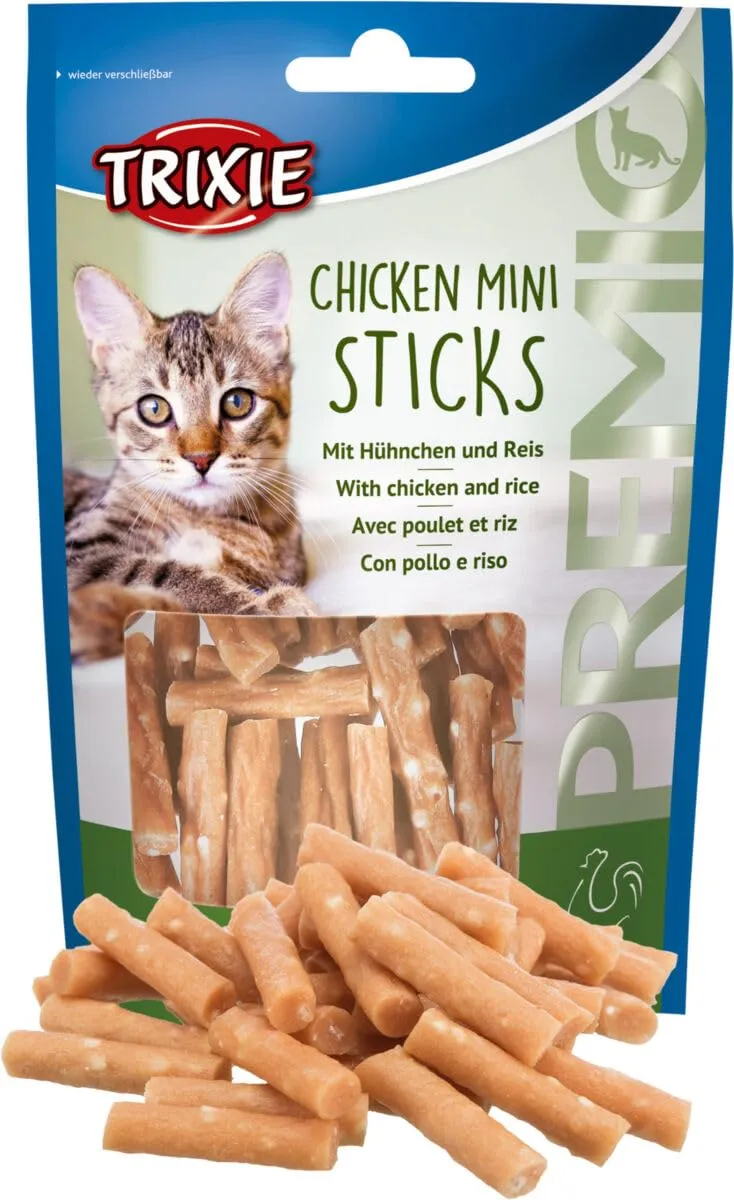 Trixie Premio Mini Sticks, Hühnchen Reis 50 g - immagine 1