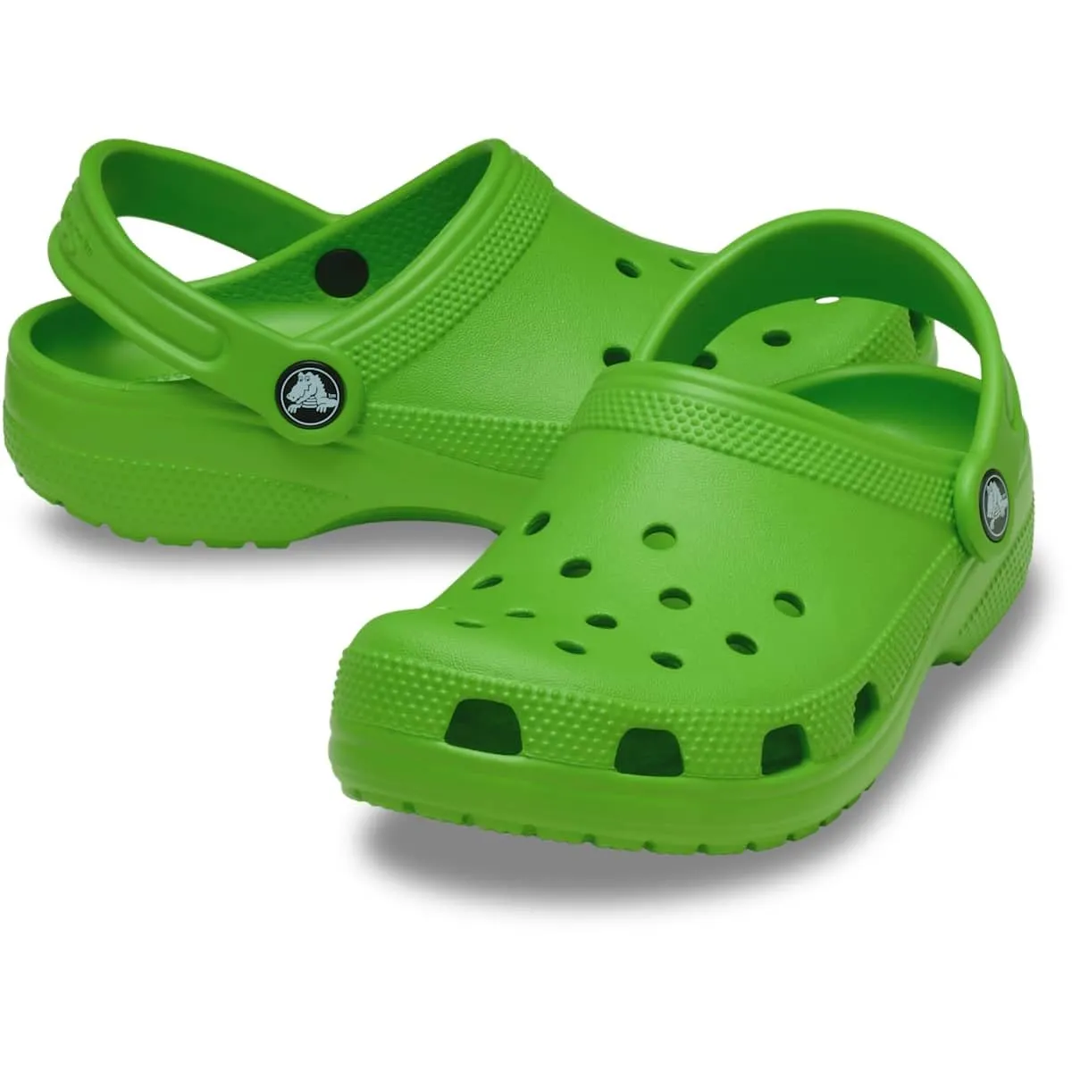 Crocs Classic Clogs - Green, 32/33 EU - immagine 3