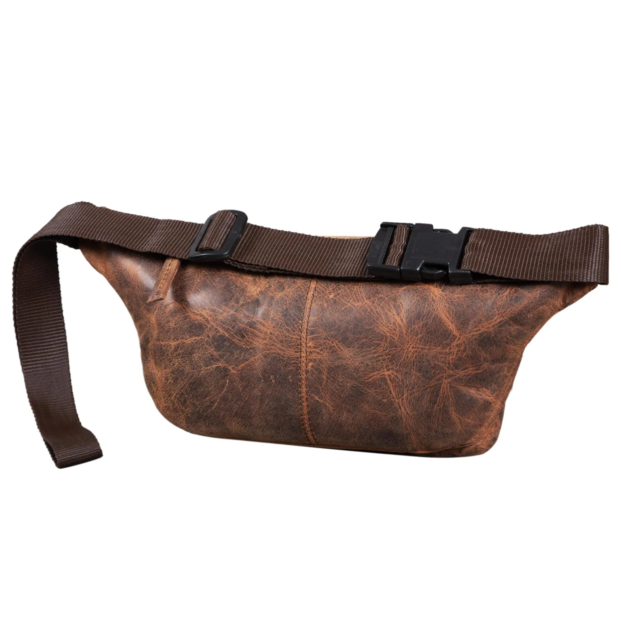 STILORD Zion Marsupio in Pelle Vintage per Uomo e Donna, Seppia - Marrone - immagine 6