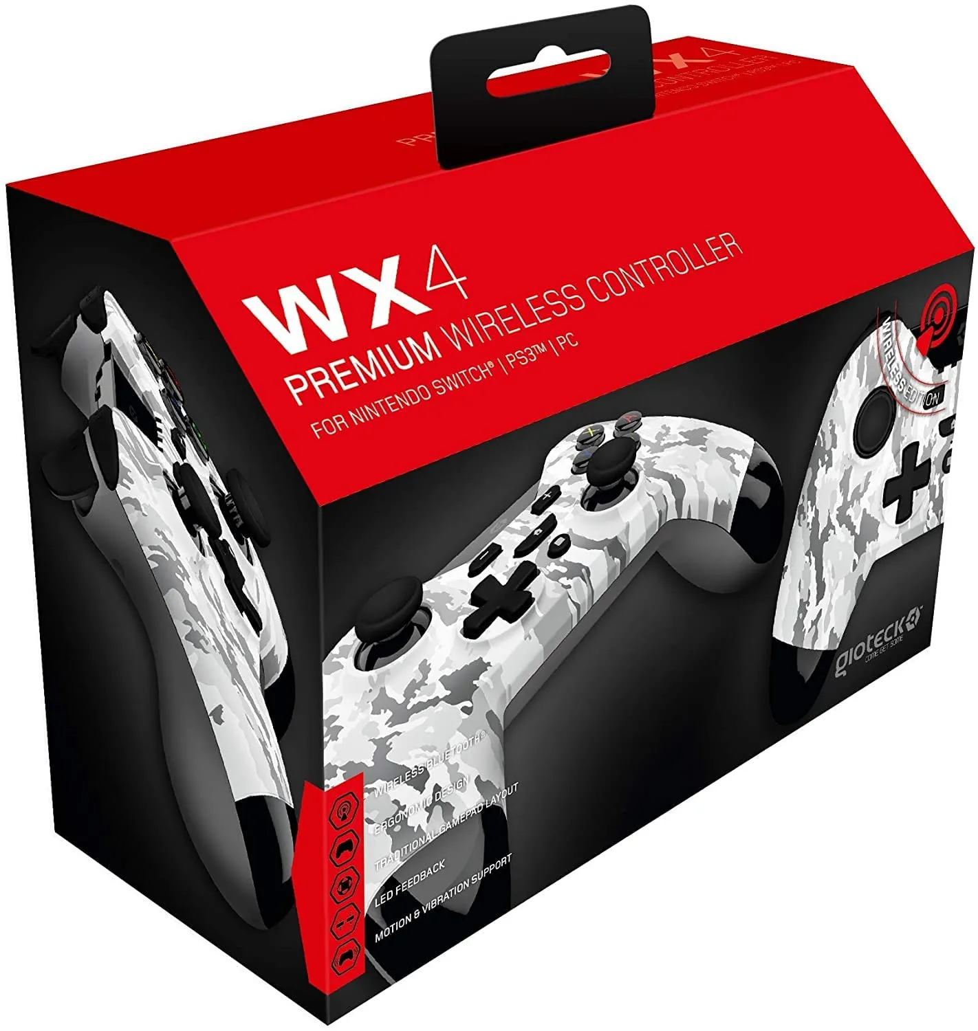 Gioteck Wx4 Wireless Controller for Nintendo Switch - immagine 2