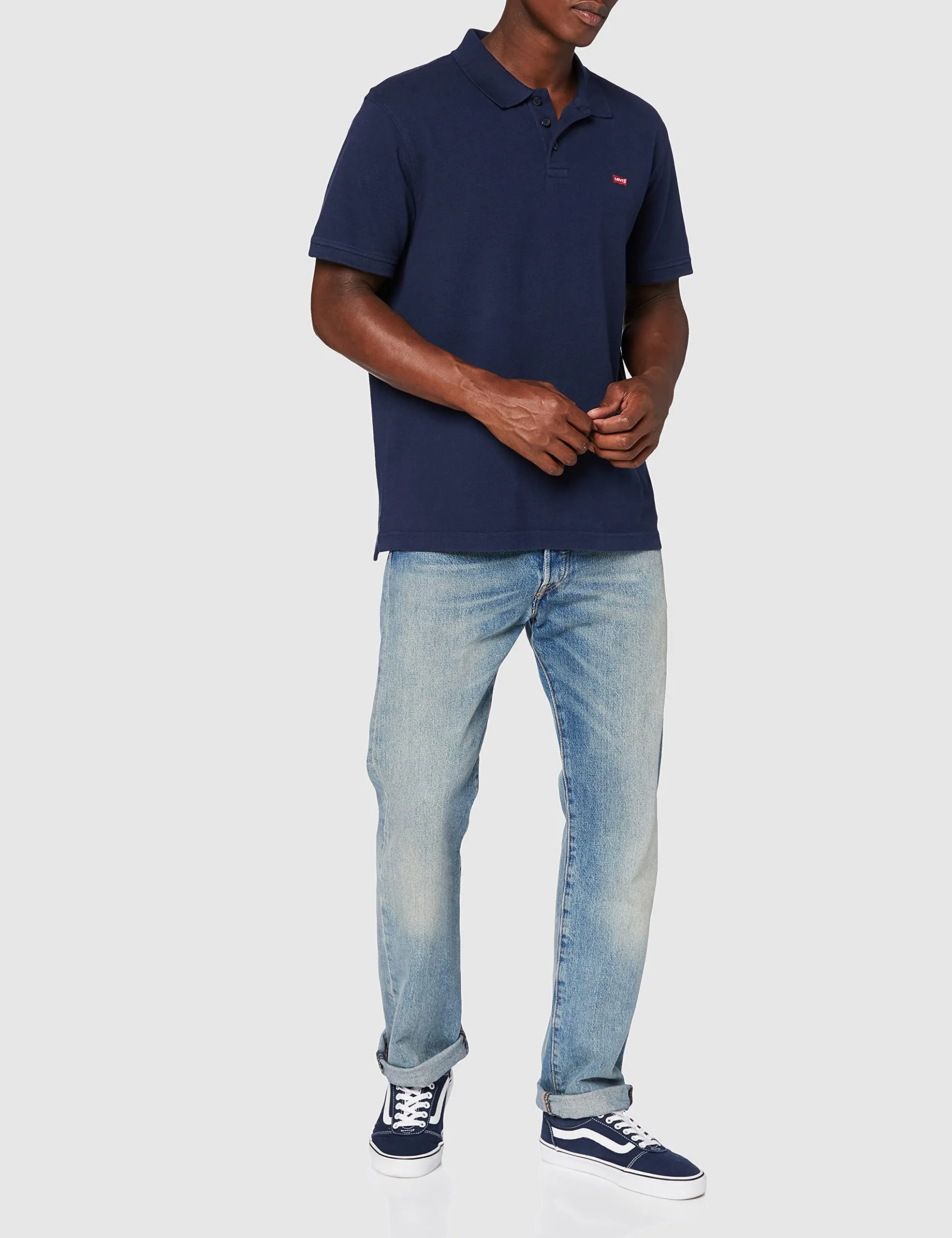 Levi's Housemark Polo Shirt - Blues, S - immagine 2