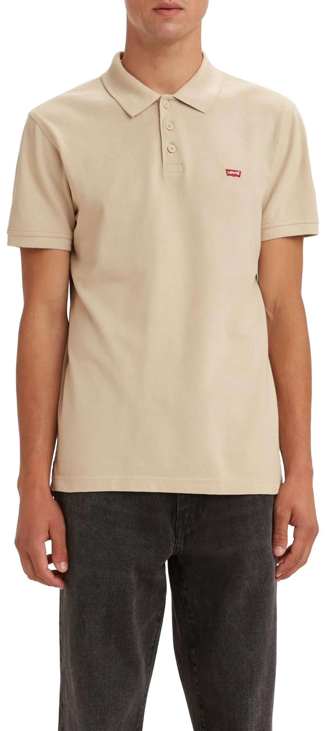 Levi's Housemark Polo Shirt - Sahara Khaki - M - immagine 1