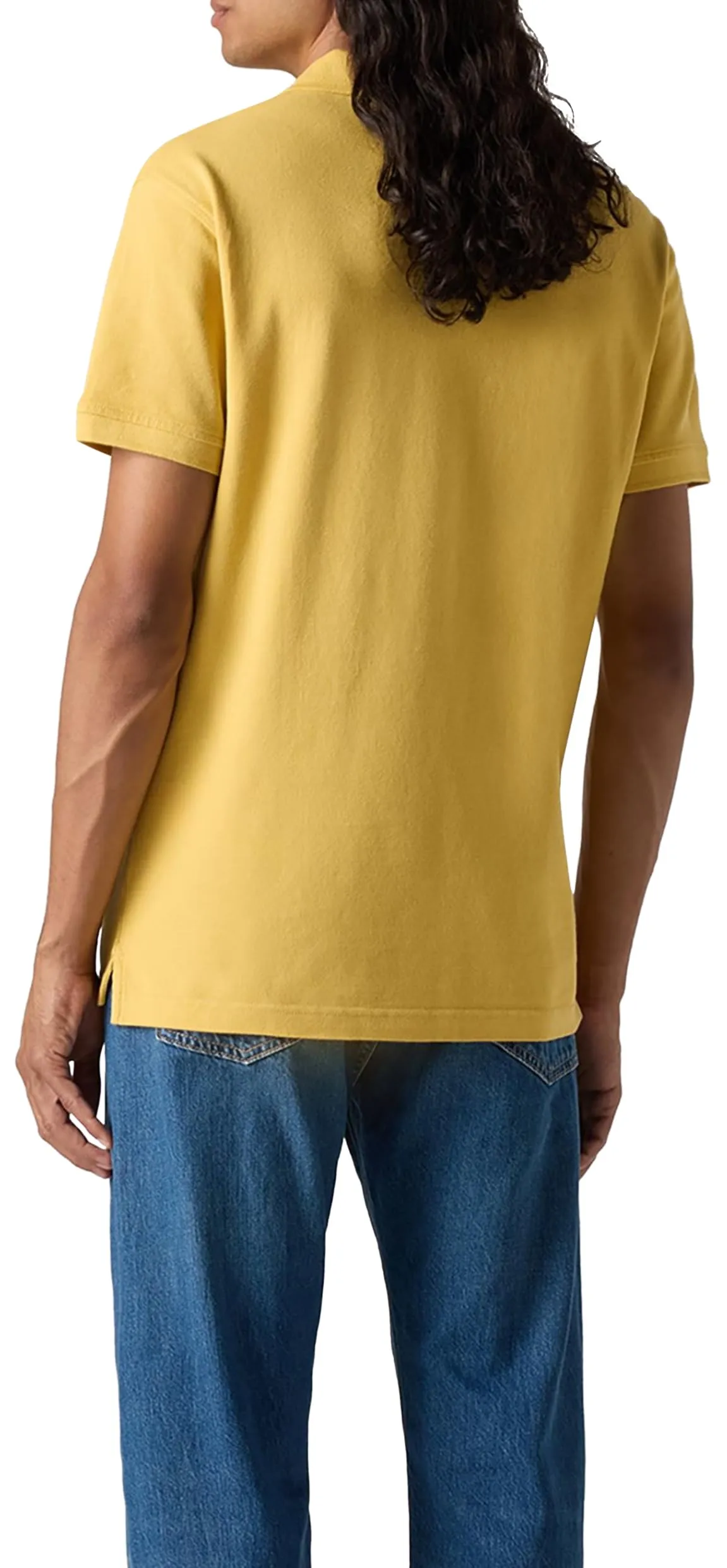 Levi's Housemark Polo Shirt, Ochre Pique, S - immagine 2