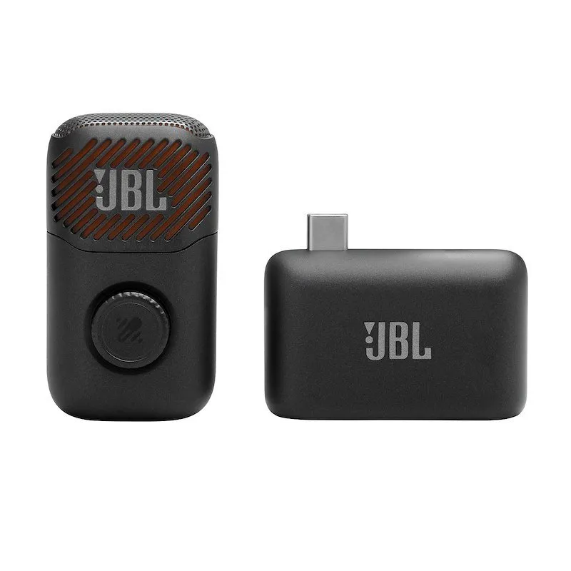 JBL Easy Sing Mic Mini, Microfono IA con Rimozione Vocale Realtime, Nero - immagine 1