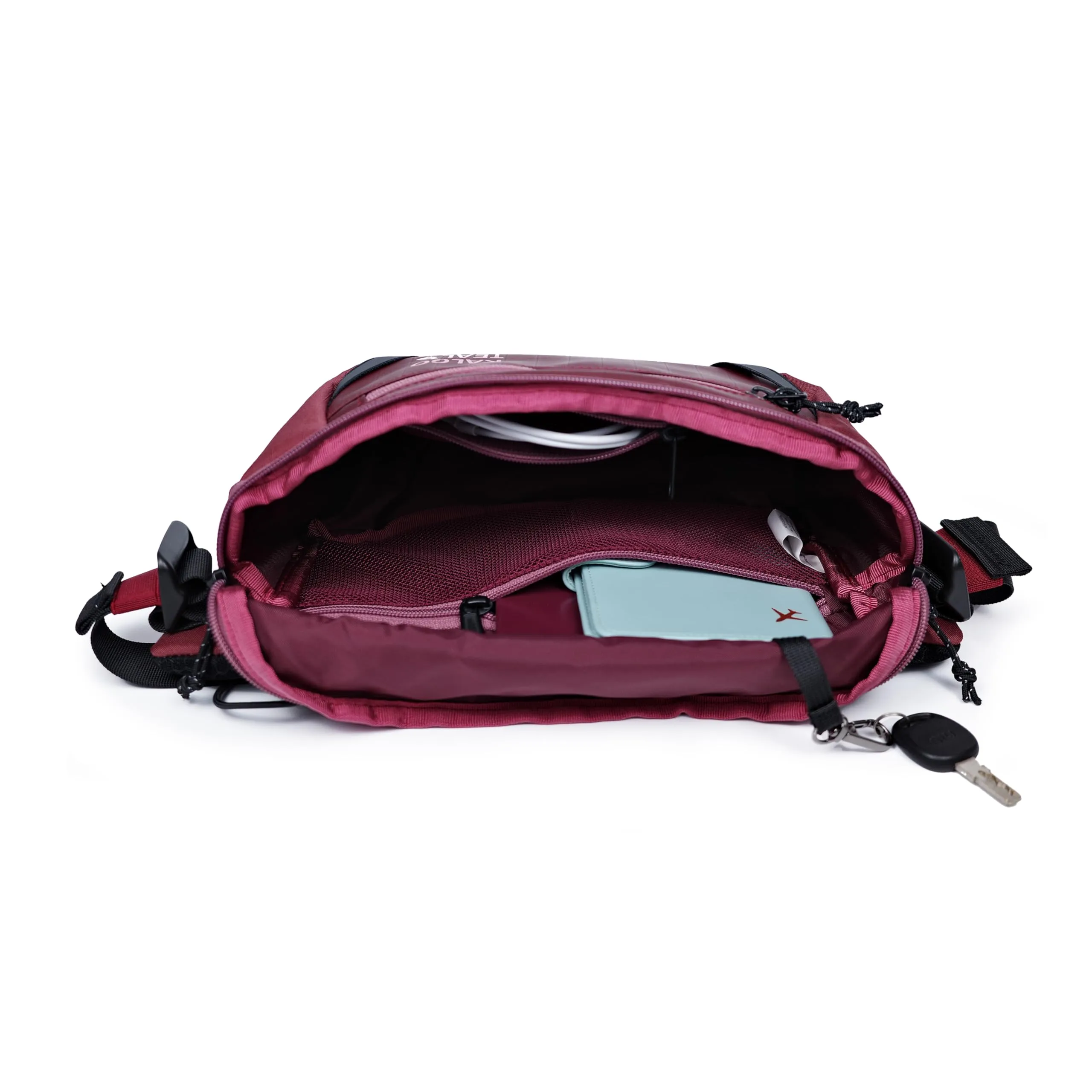 kalgoTeal Marsupio Multiuso 3L Idrorepellente RB-01 - Valchiria Rossa - immagine 4