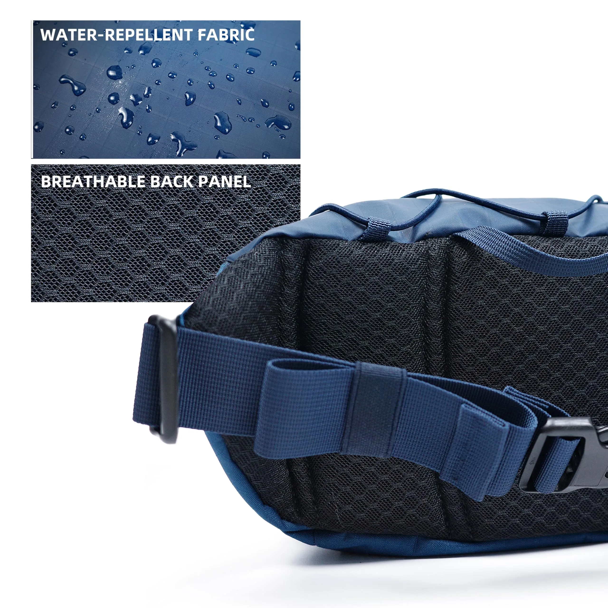 KalgoTeal Marsupio Multiuso 3L Idrorepellente (Abisso Blu) - immagine 5