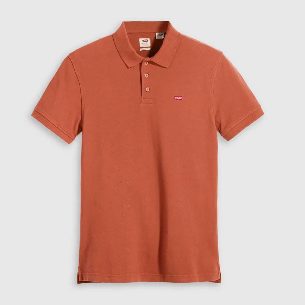 Levi's Housemark Polo Shirt, Etruscan Red Pique, S - immagine 4